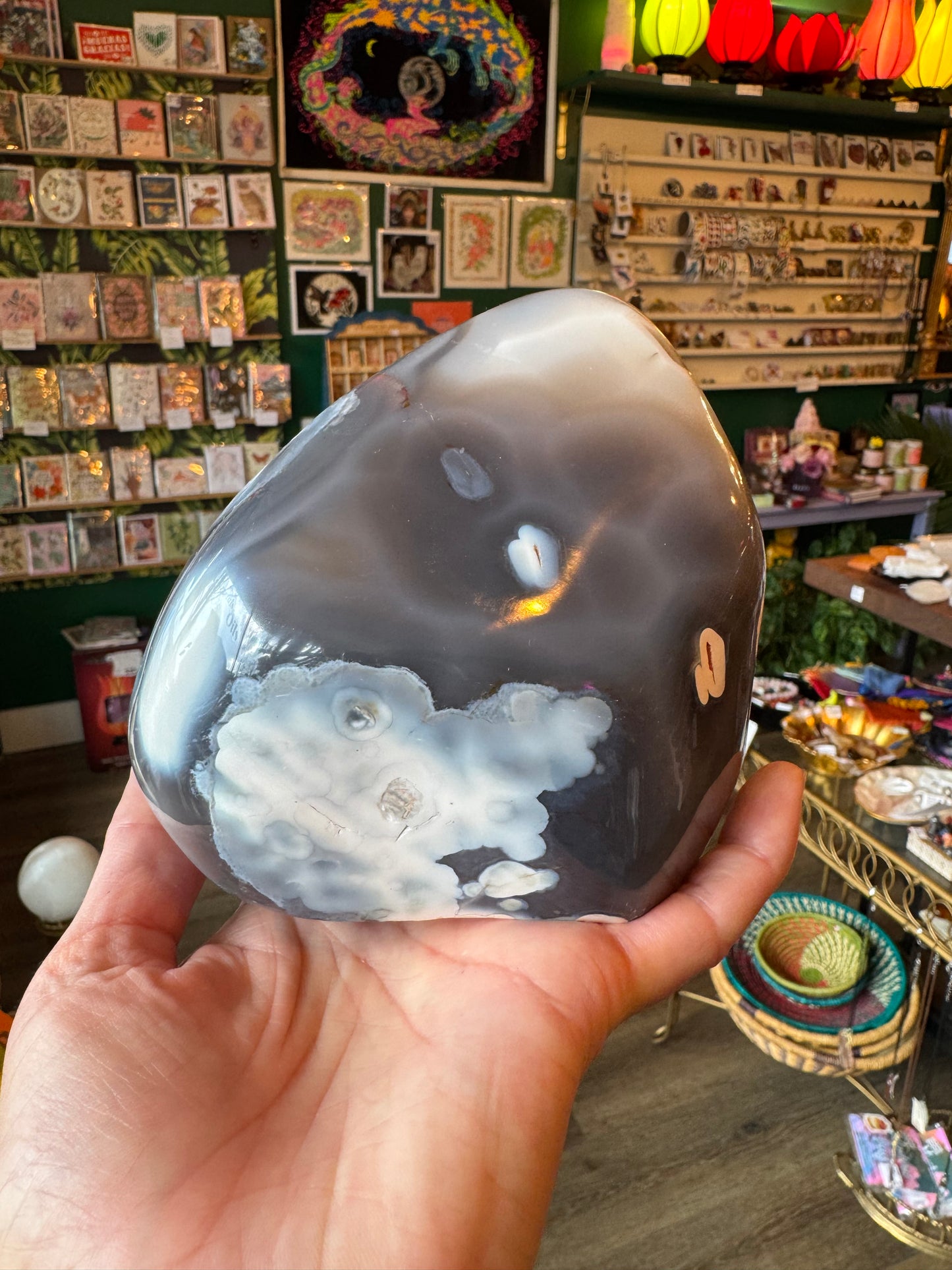 Orca Agate Freeform 3.11 lb - Moon Room Shop and Wellness