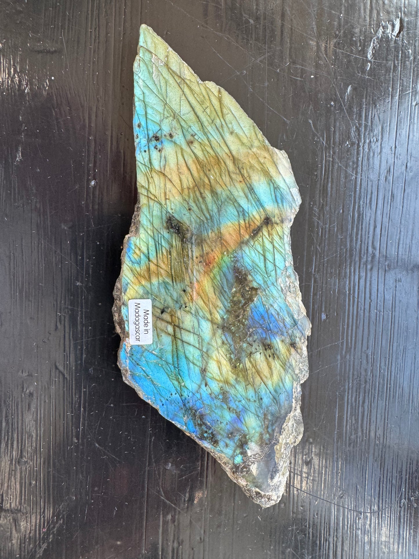Labradorite Slab 120 g - Madagascar - Moon Room Shop and Wellness
