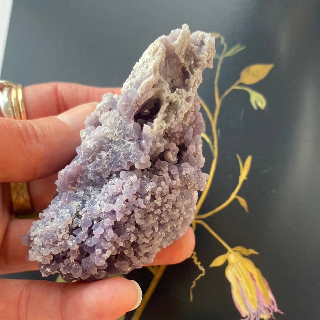 Grape Agate Botryoidal Specimen 118 g Sulawesi, Indonesia - Moon Room Shop and Wellness