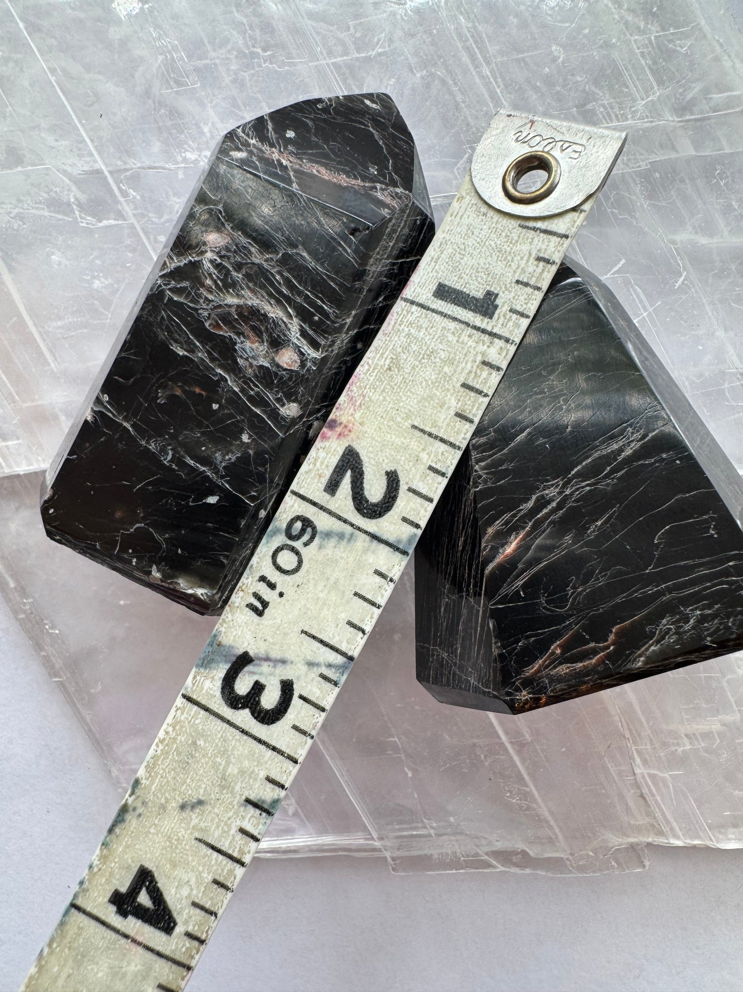 Black Tourmaline w Iron Mini Tower 70-80 g - Moon Room Shop and Wellness
