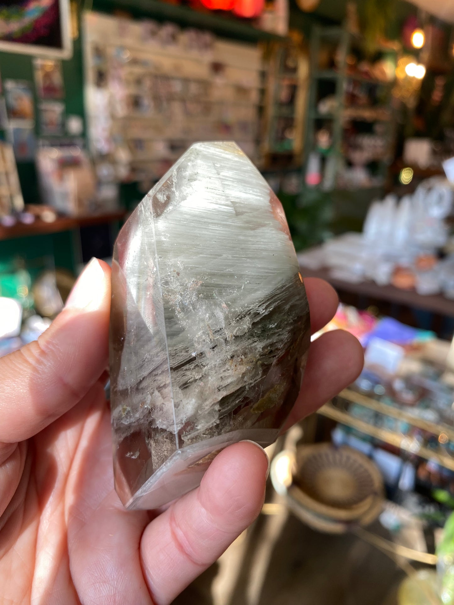 1000 Layer Garden Quartz - Lodolite- 204 g - Moon Room Shop and Wellness