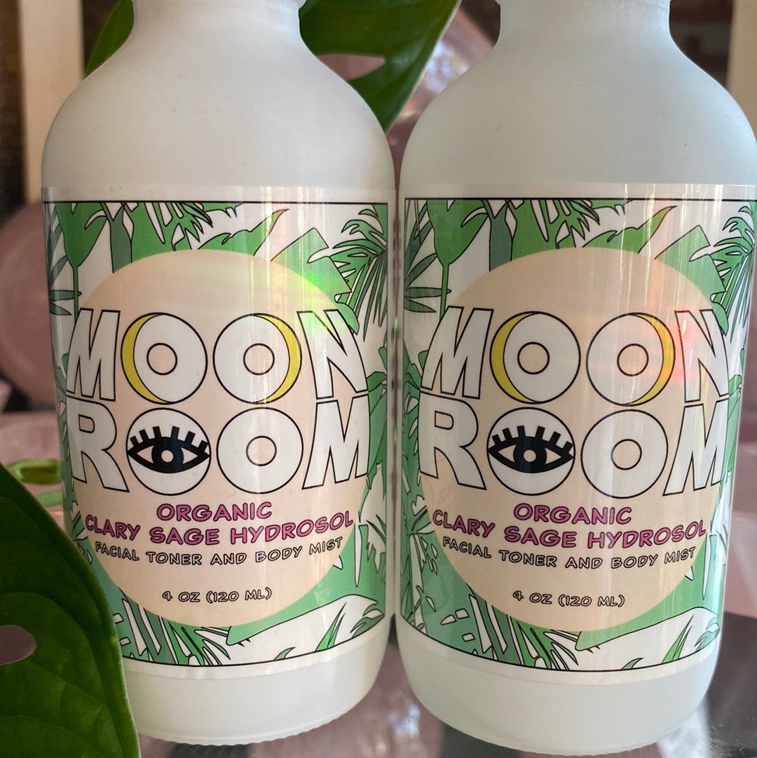 Moon Room Organic Clary Sage Hydrosol - Moon Room Shop and Wellness