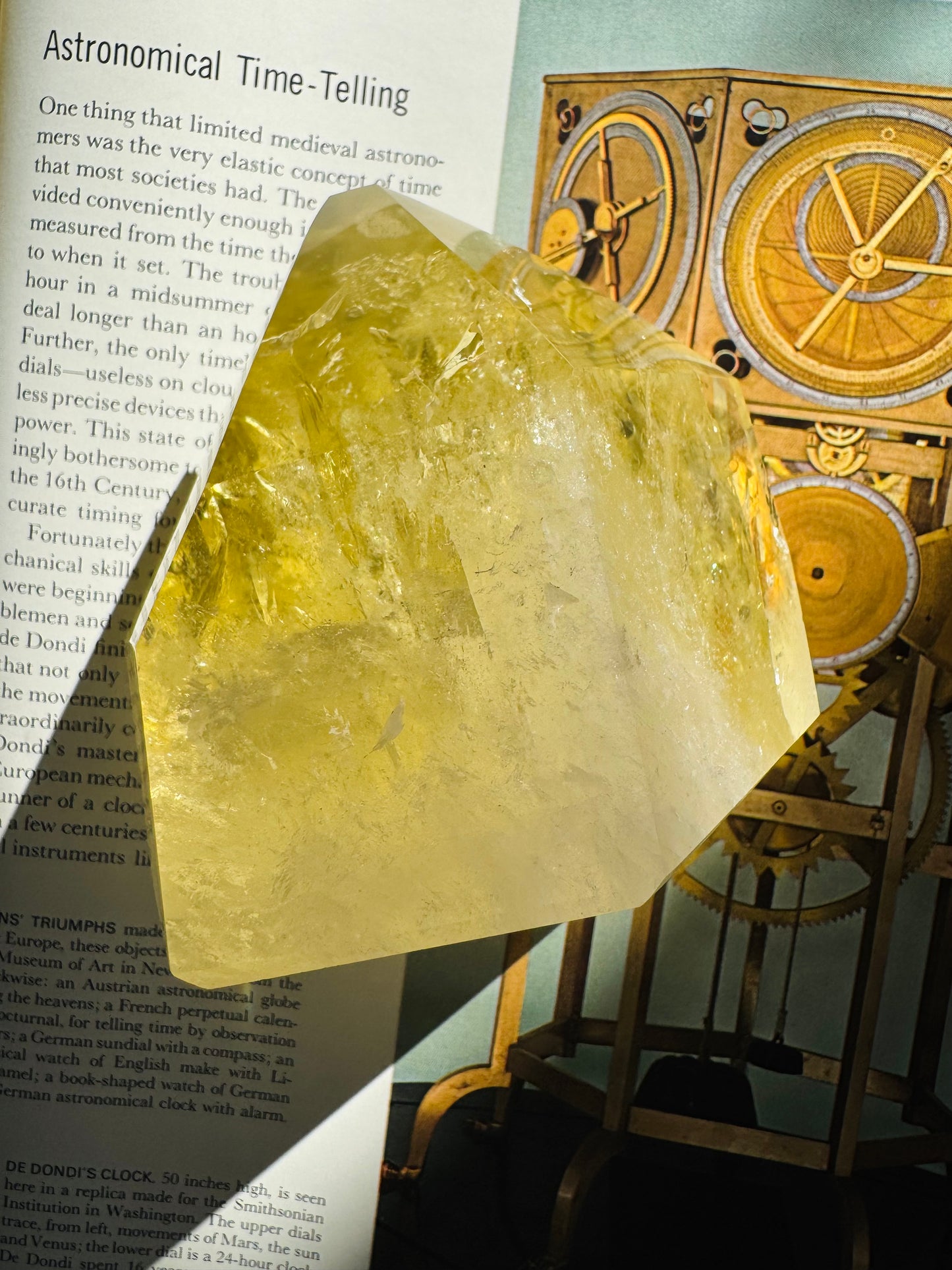 Lemon Quartz Tower 1.67 pound Brazil Gorgeous - Moon Room Shop and Wellness