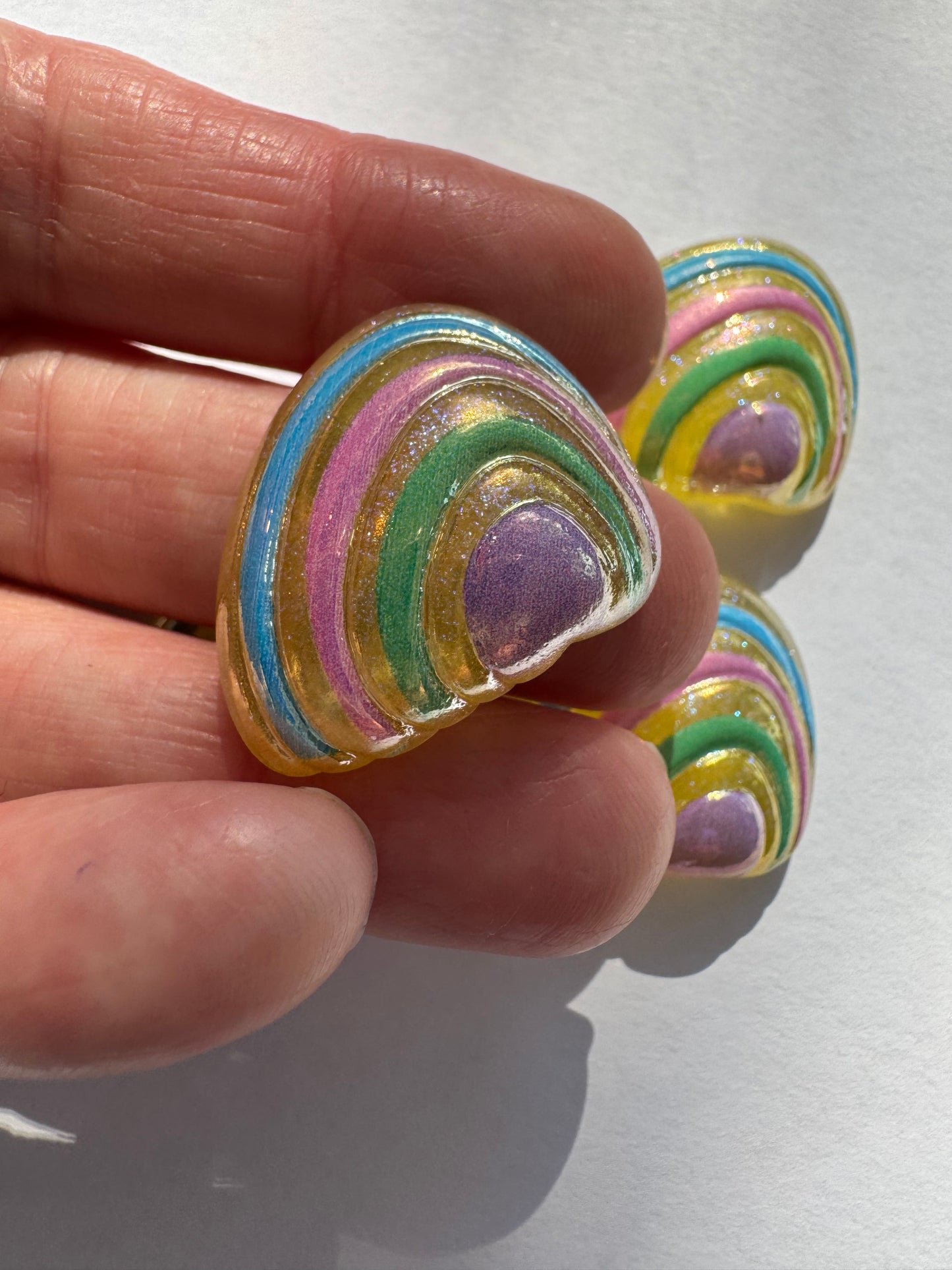 Mini Shell Rainbow Charm - Moon Room Shop and Wellness