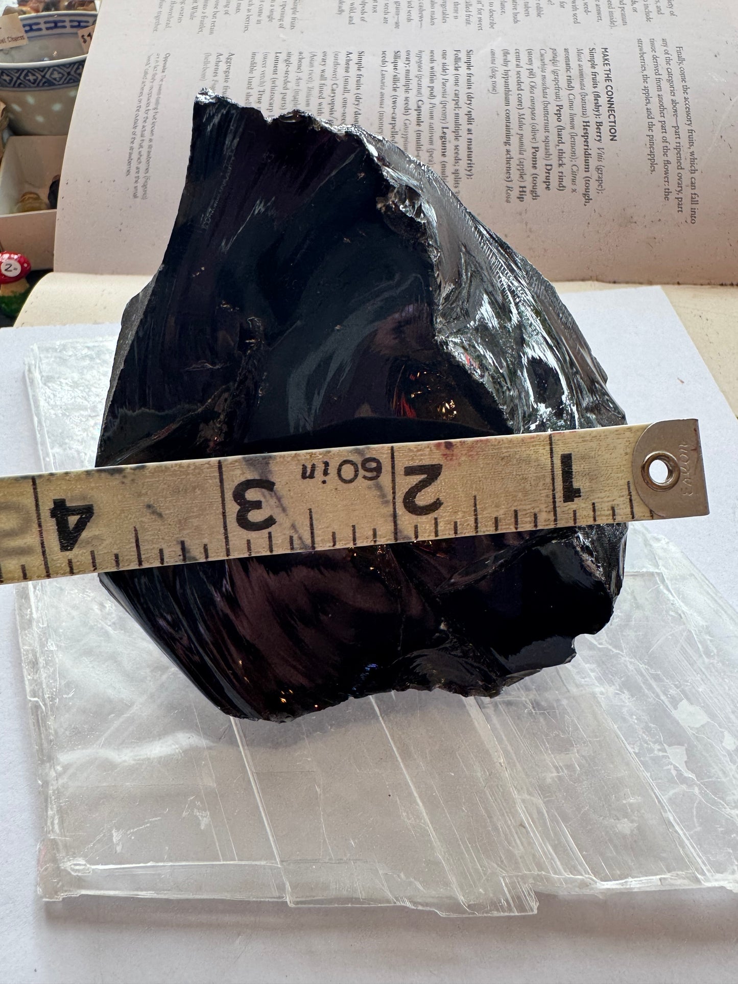 Black Obsidian Raw 1.4lb - Moon Room Shop and Wellness