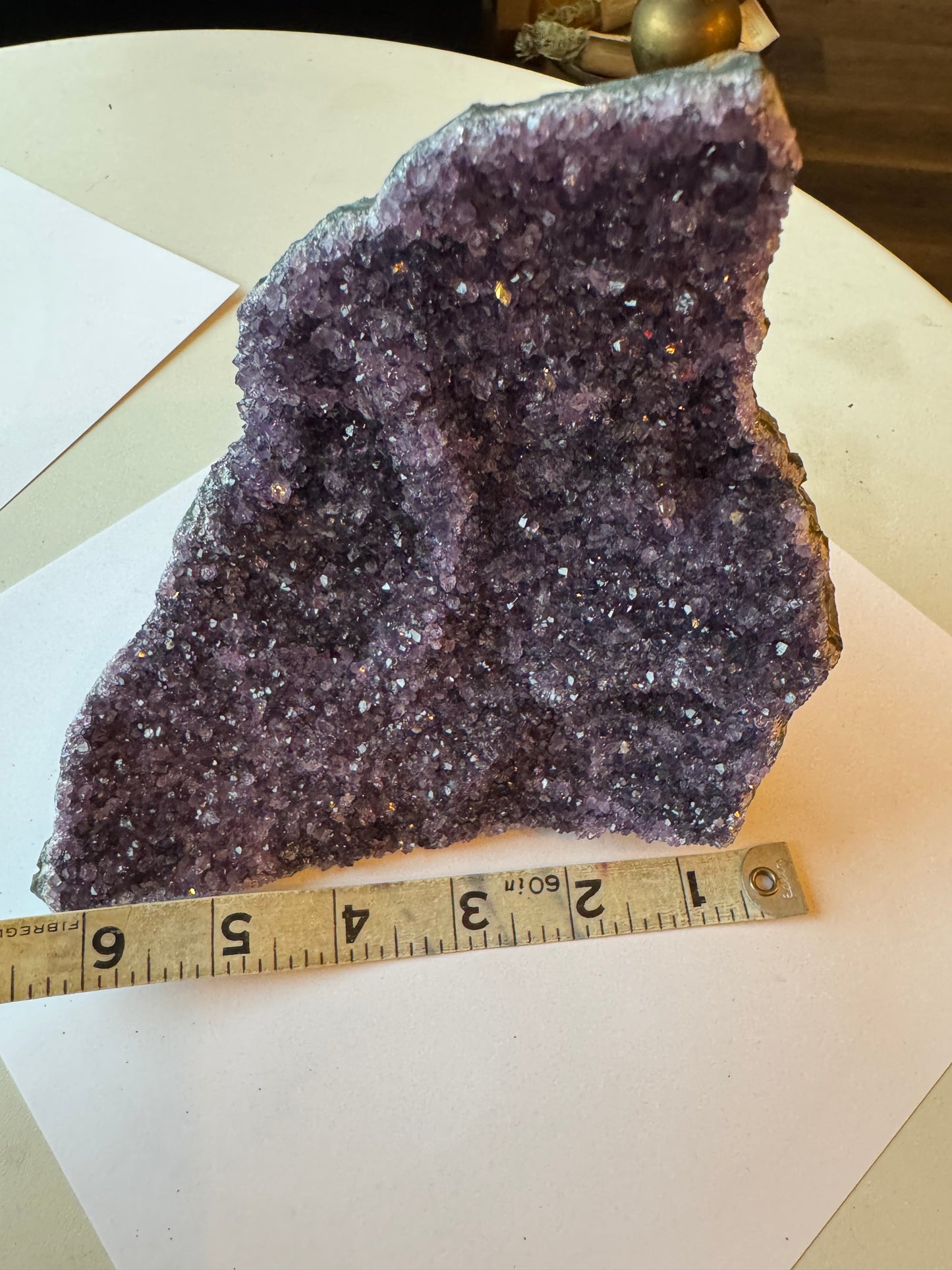 Rainbow Amethyst Standing Sparkly Cluster Brazil 3.65 lb - Moon Room Shop and Wellness