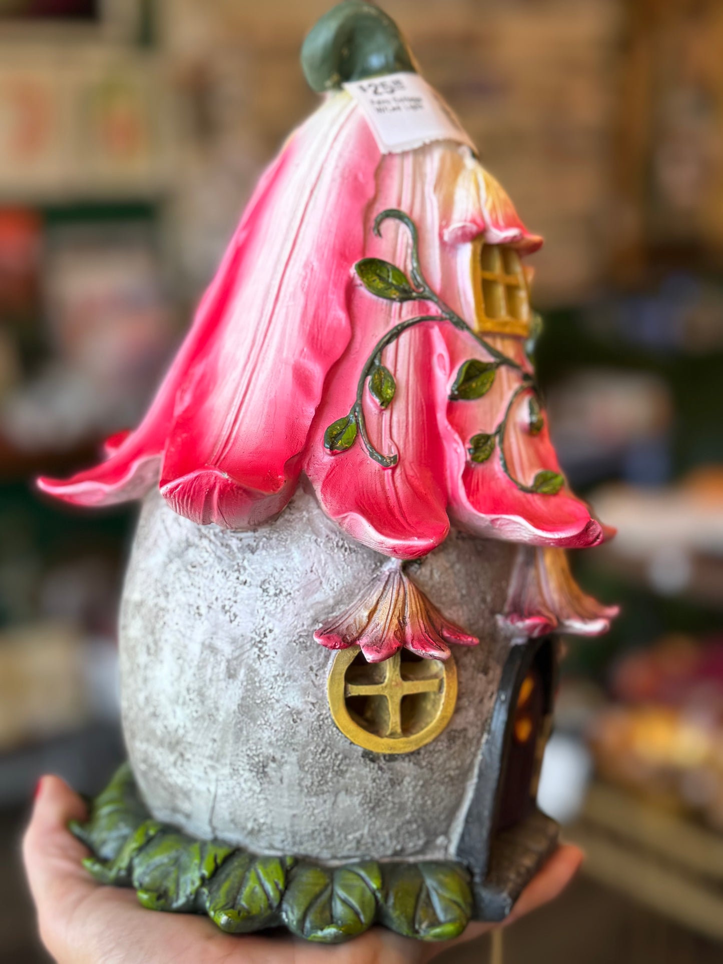 Fairy Cottage W/Led Light - Moon Room Shop and Wellness