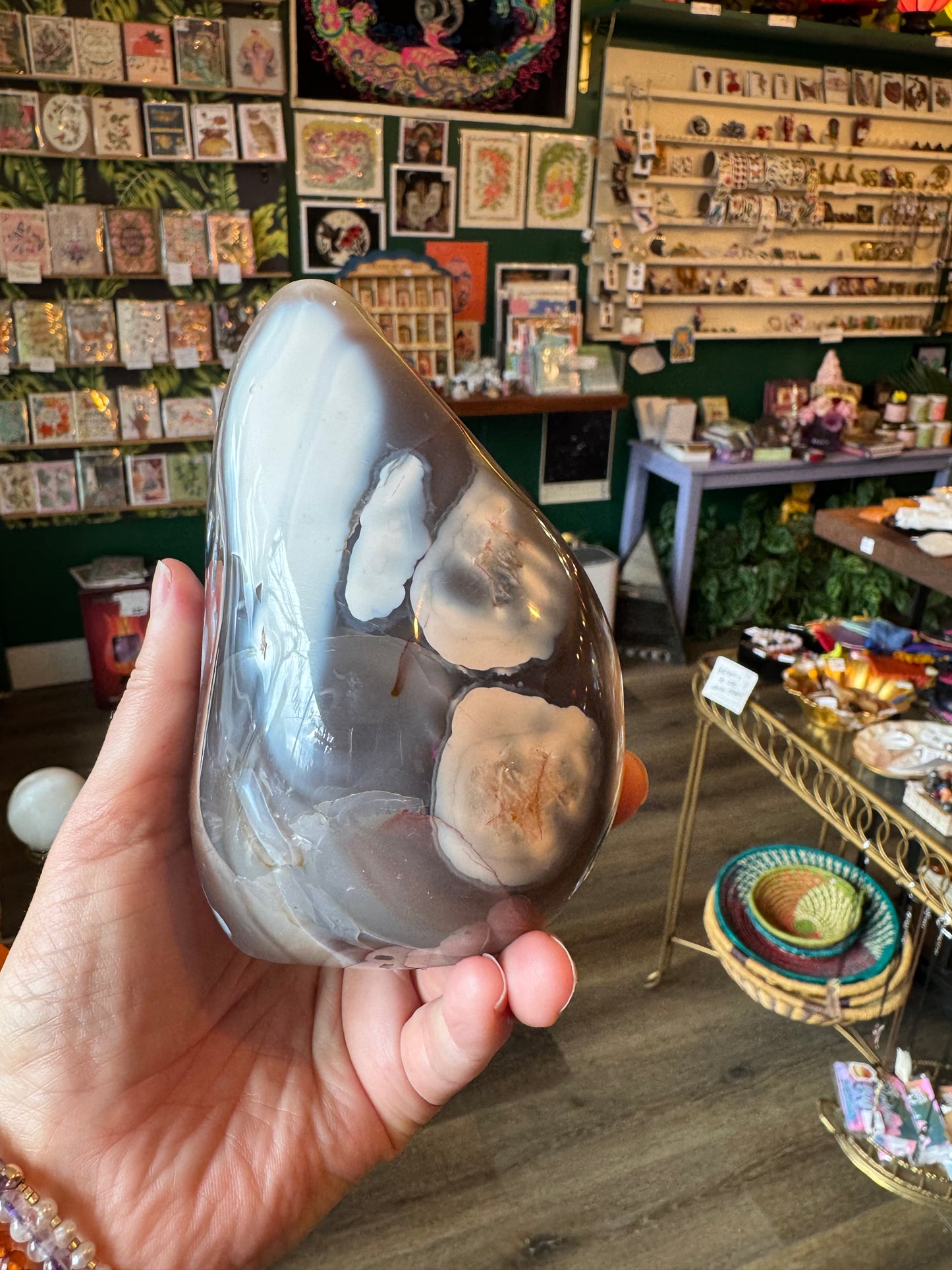 Orca Agate Freeform 3.11 lb - Moon Room Shop and Wellness