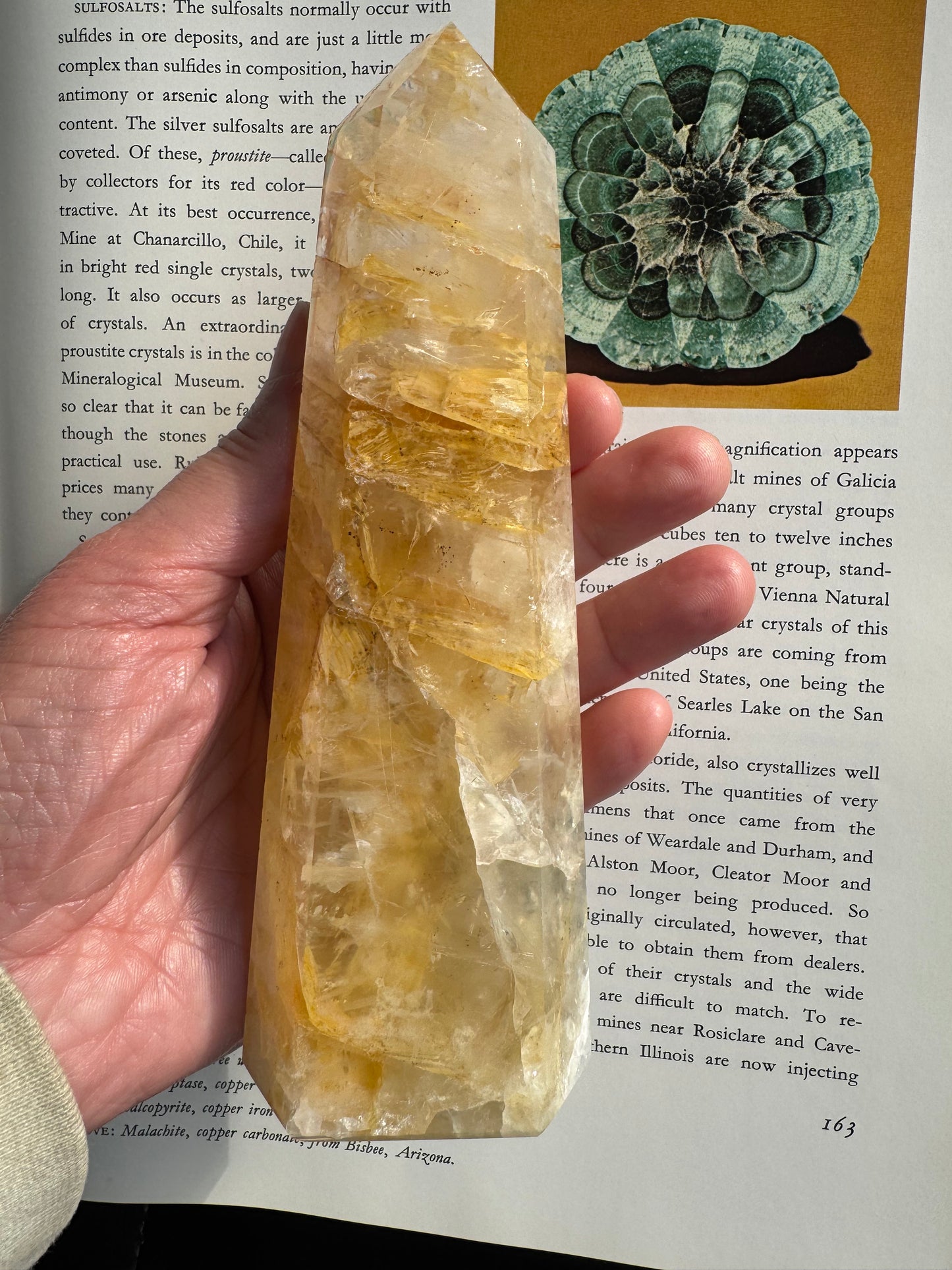 Golden Healer Quartz Tower 402 g Brazil - Divine Beauty - Moon Room Shop and Wellness