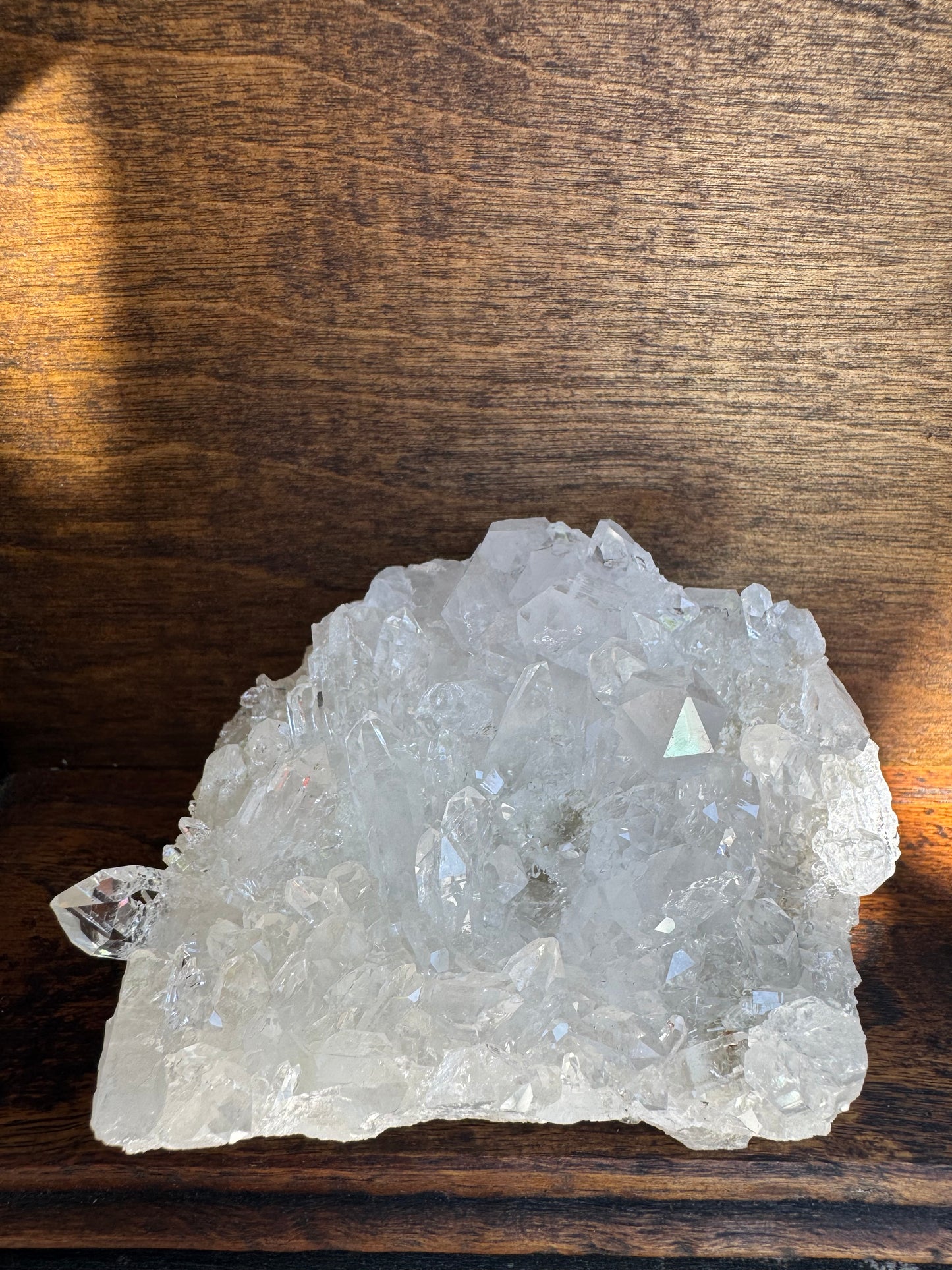 Clear Quartz Sparkly Brazilian Cluster 1.12 lb - Moon Room Shop and Wellness