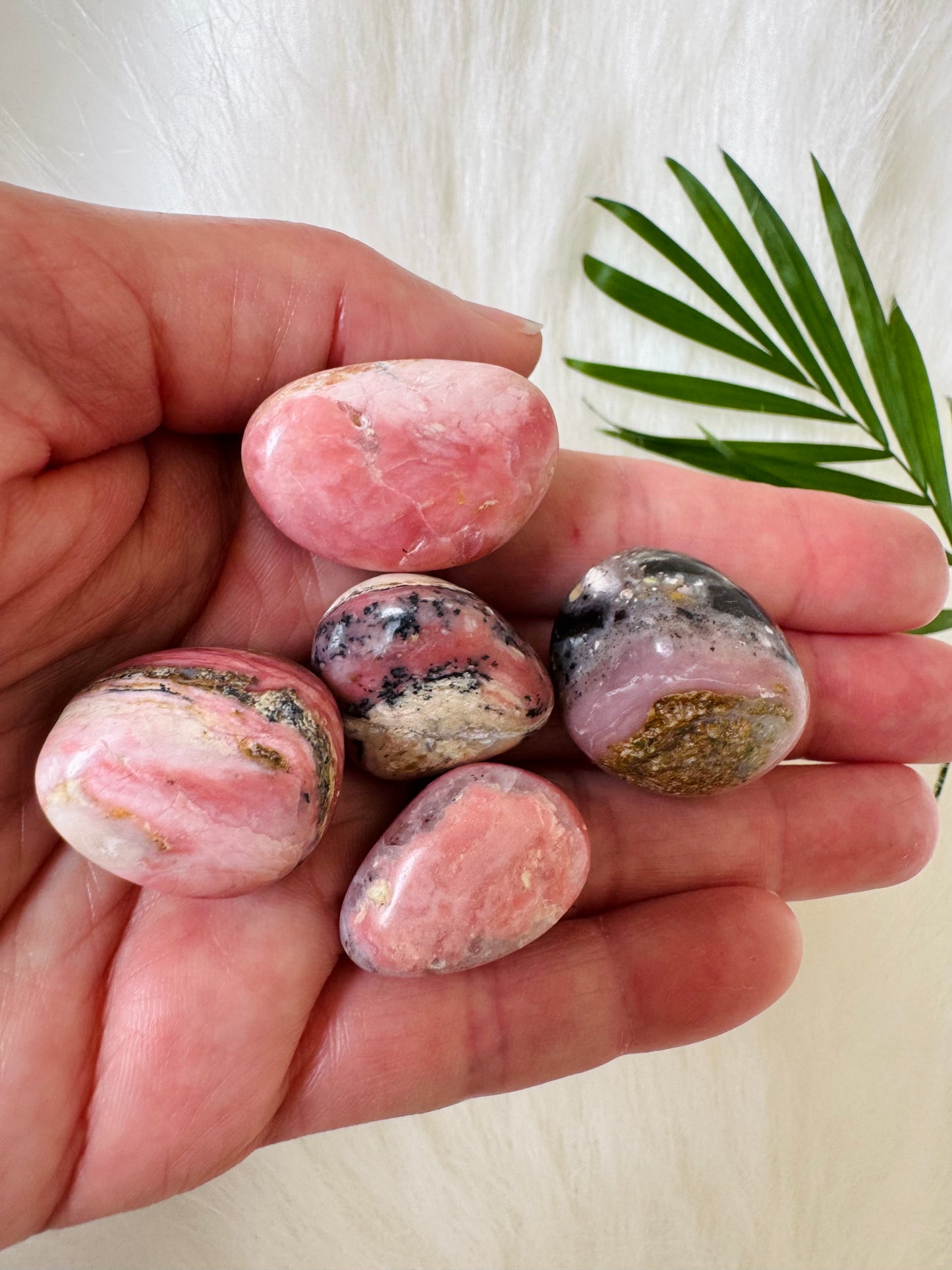 GORGEOUS Pink Opal Tumbled Peru - Moon Room Shop and Wellness