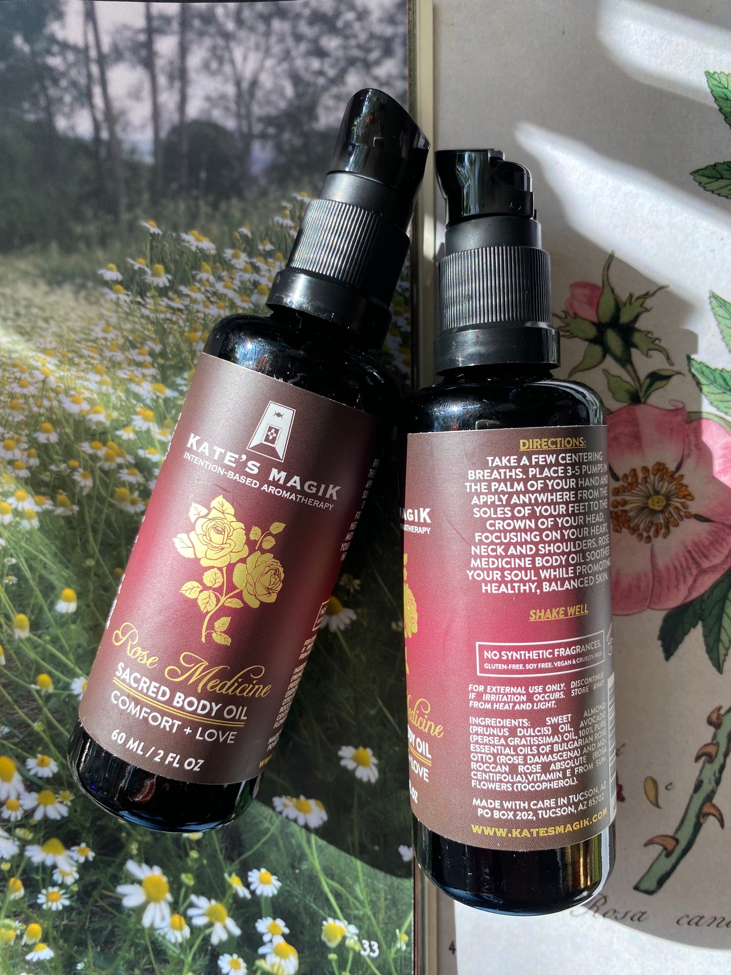 Rose Medicine Sacred Body Oil - Moon Room Shop and Wellness