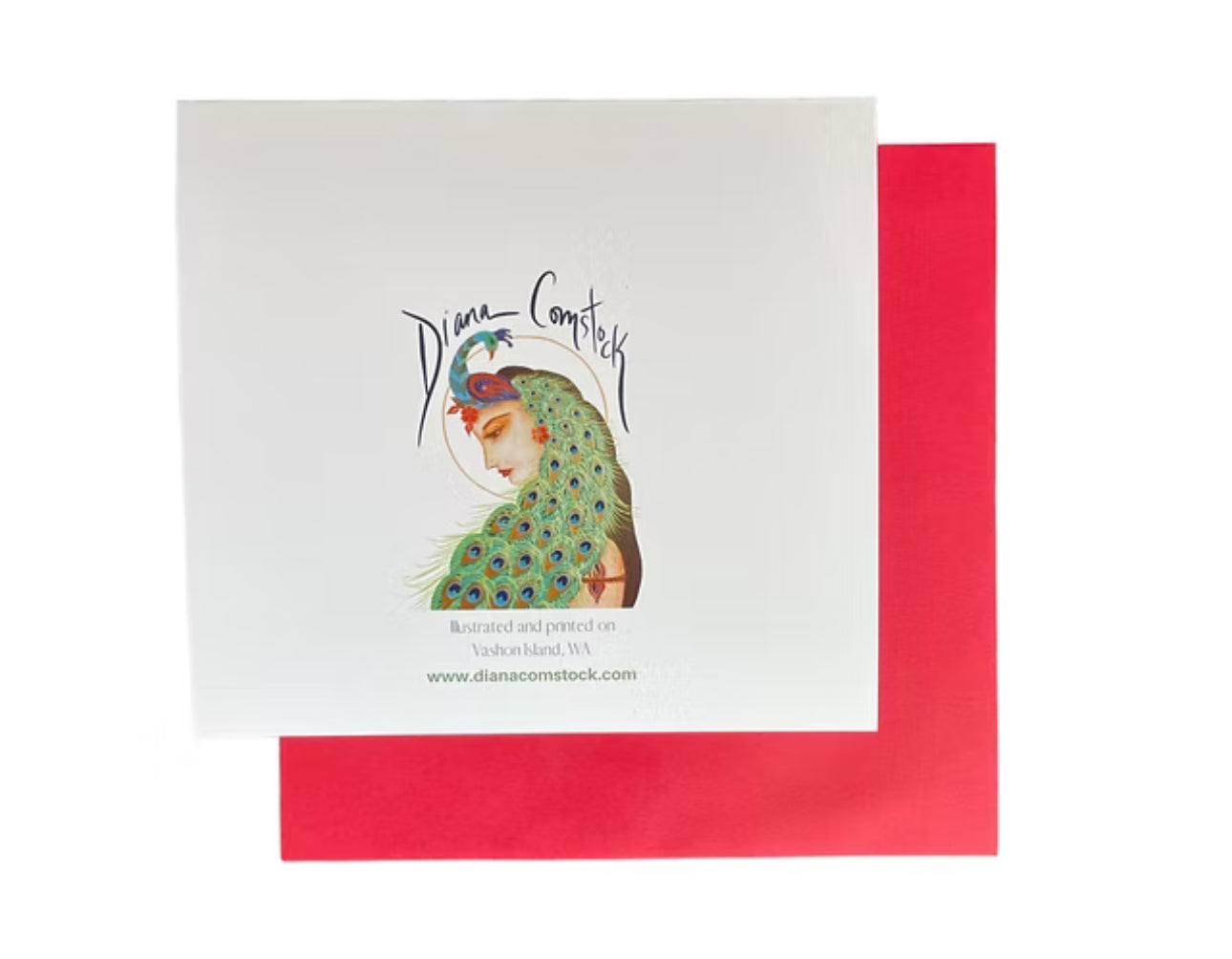 Forest Queen Card Vashon Artist Diana Comstock - Moon Room Shop and Wellness