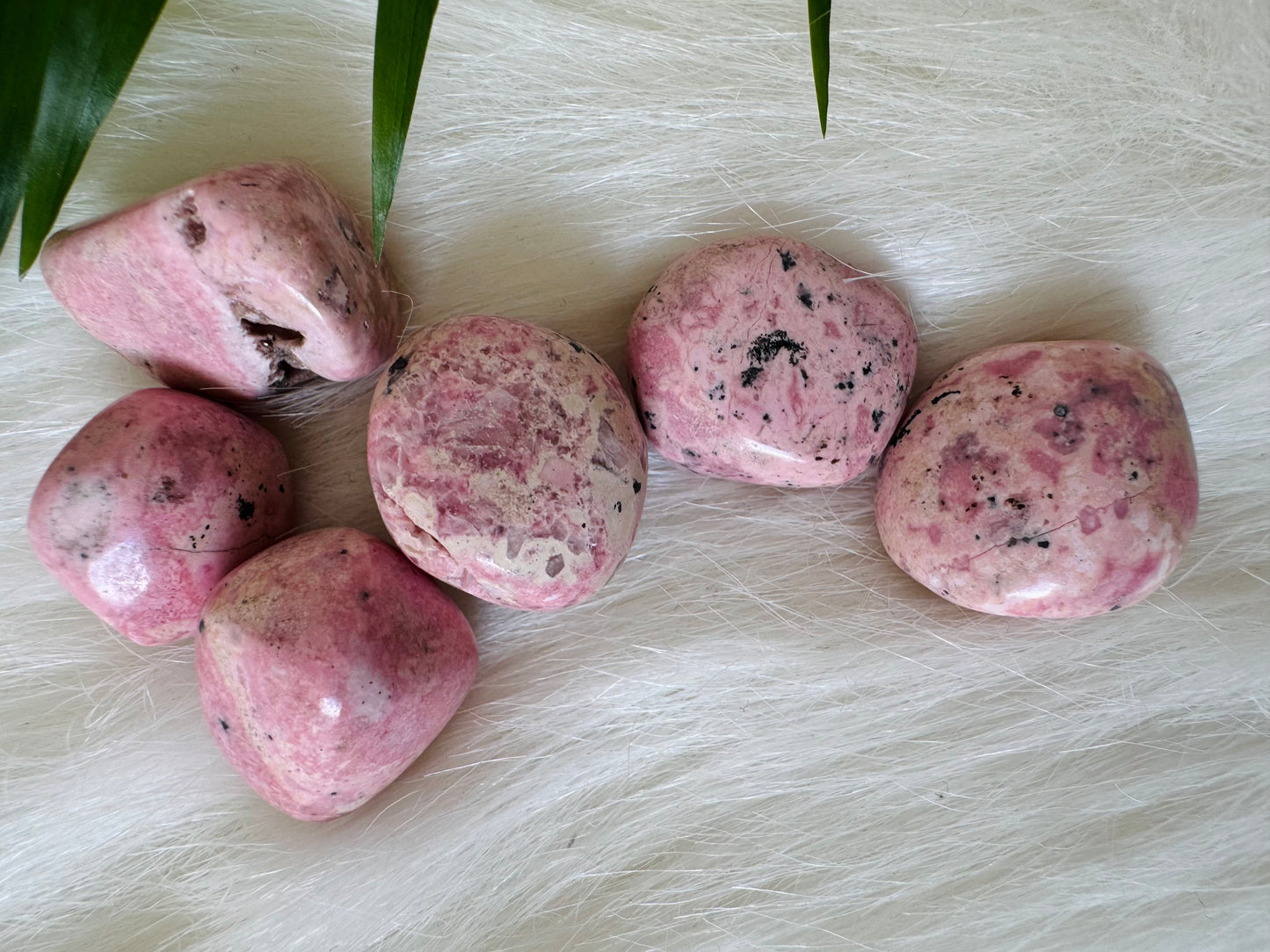 Rhodonite Tumbled Peru - Moon Room Shop and Wellness