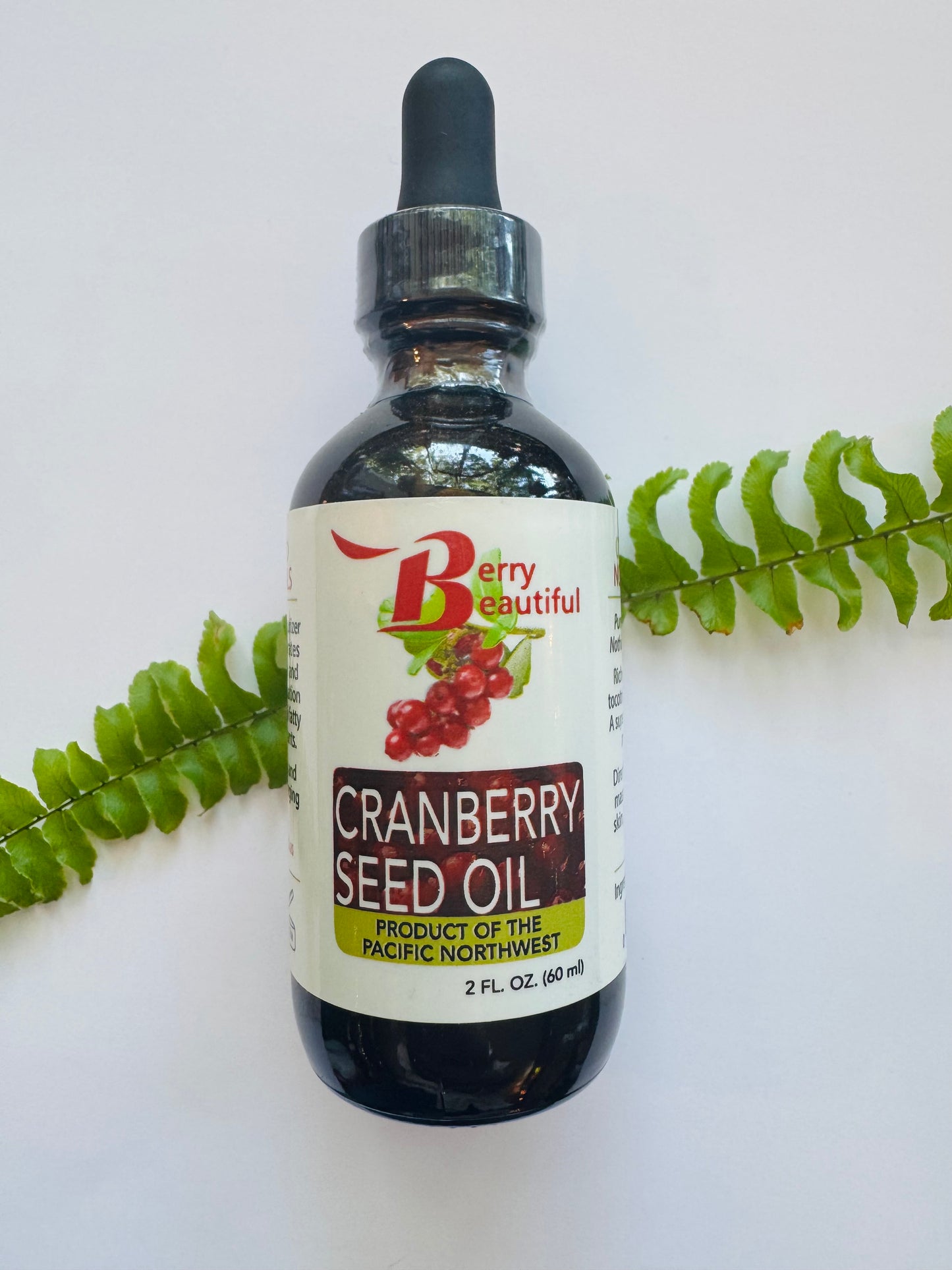 Berry Beautiful Cranberry Seed Oil 2 oz - Moon Room Shop and Wellness