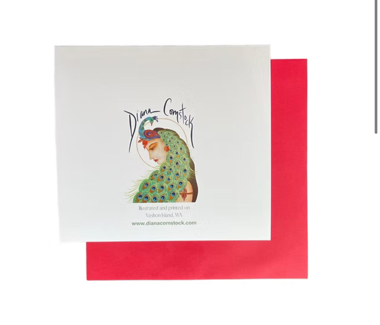 Ruby Princess Greeting Card - Moon Room Shop and Wellness