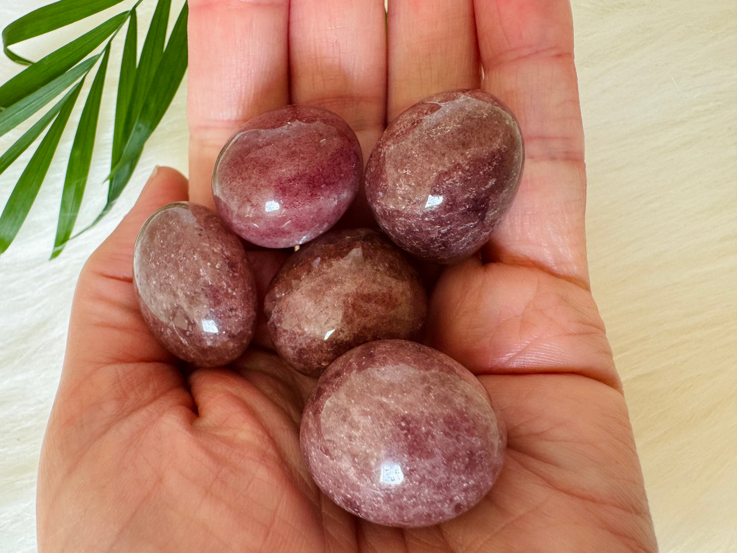 Strawberry Quartz Tumbled - Moon Room Shop and Wellness