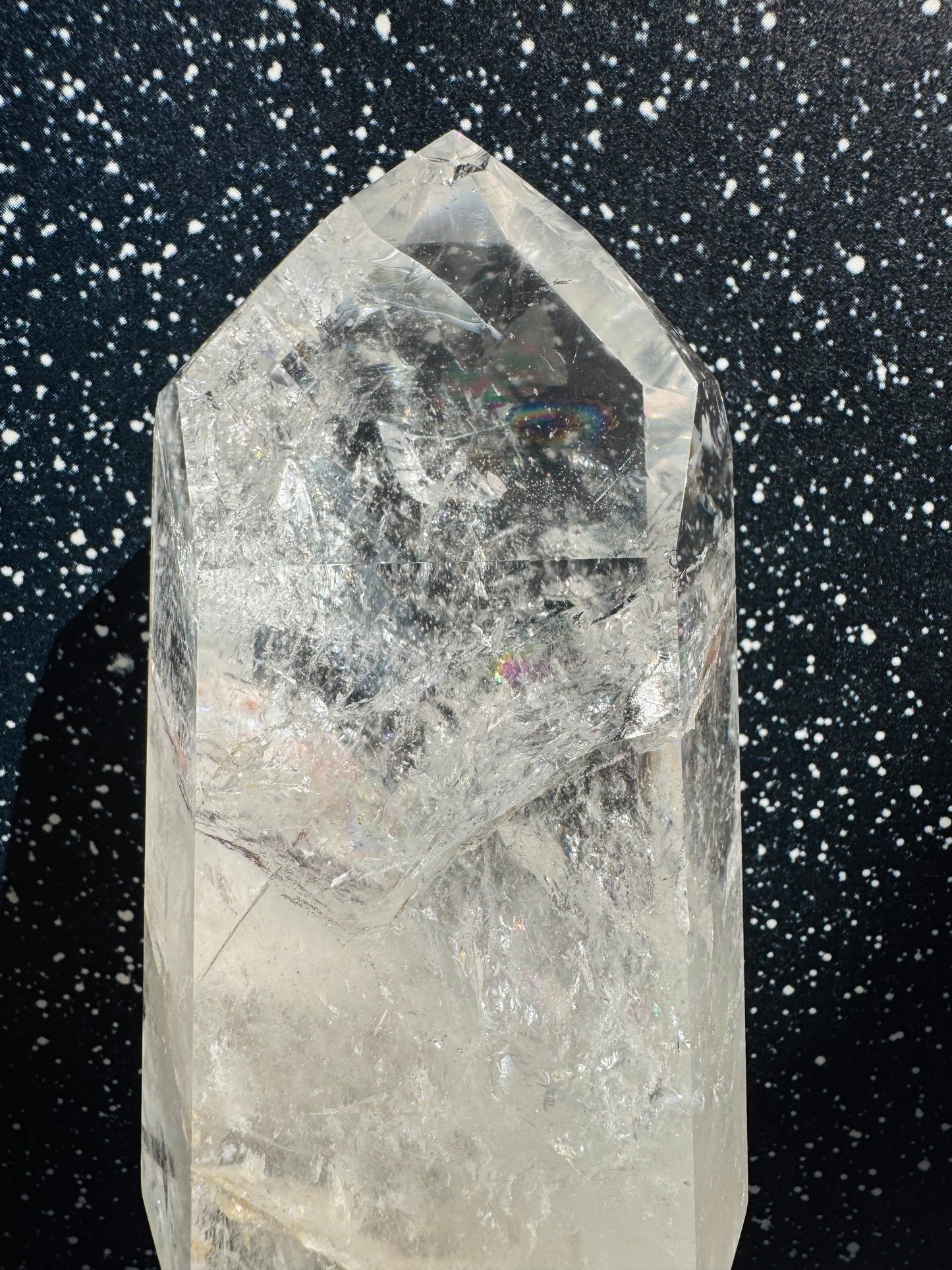 Clear Quartz Tower 1.02 pound Brazil Beauty - Moon Room Shop and Wellness