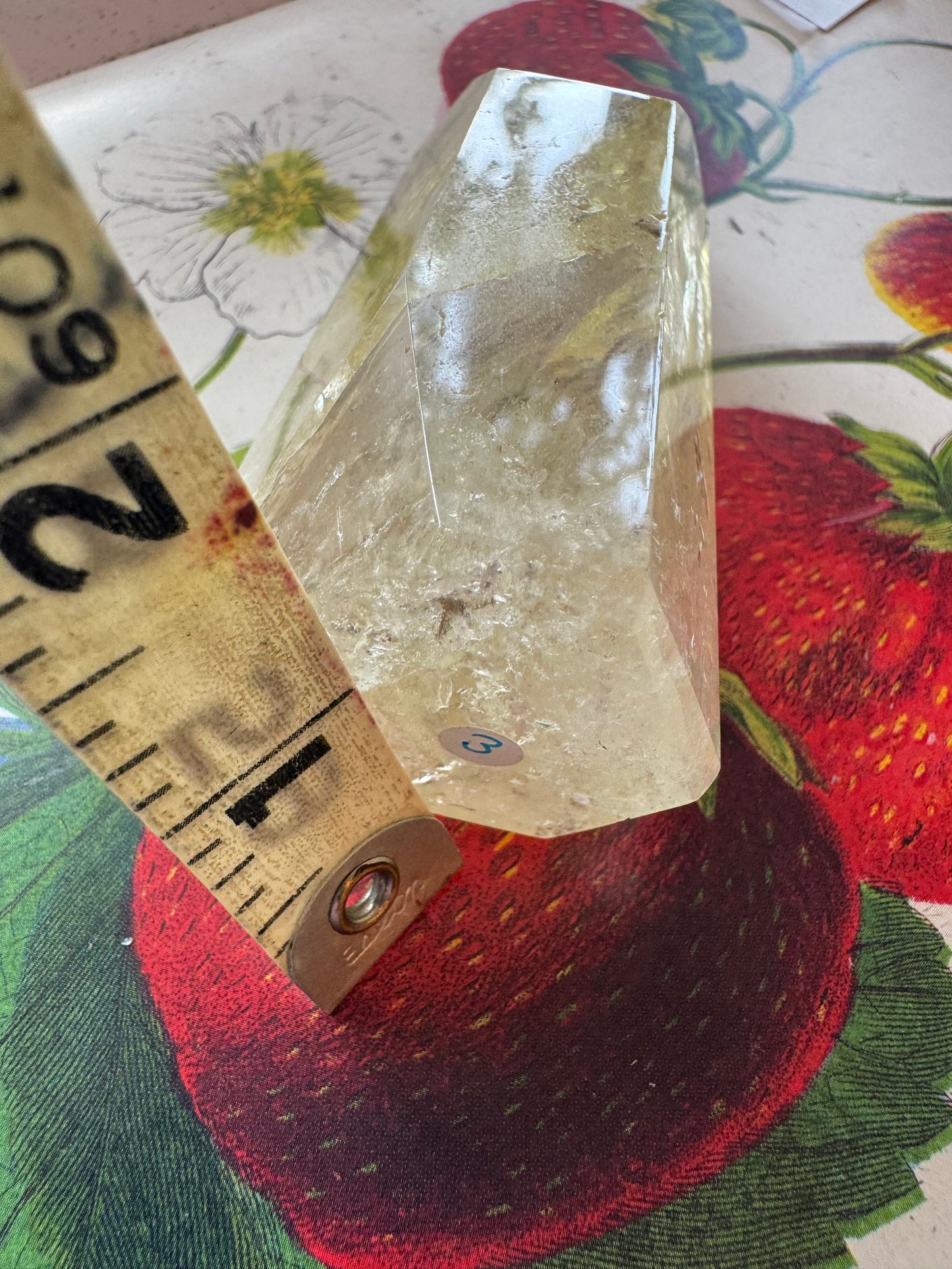 Lemon Quartz Tower 212 g Brazil Gorgeous - Moon Room Shop and Wellness
