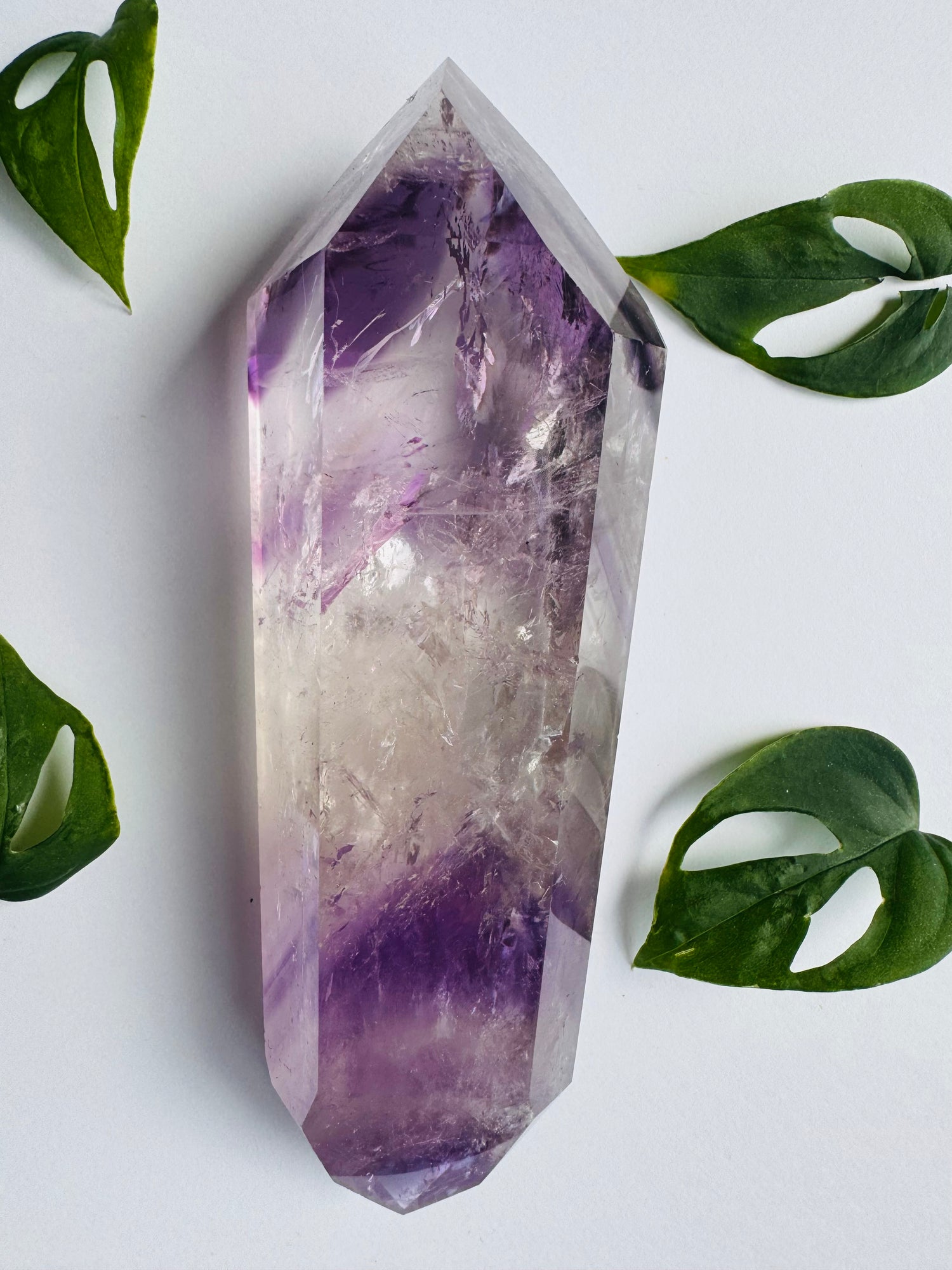 Phantom Amethyst Double Terminated  238 g Brazil - Moon Room Shop and Wellness