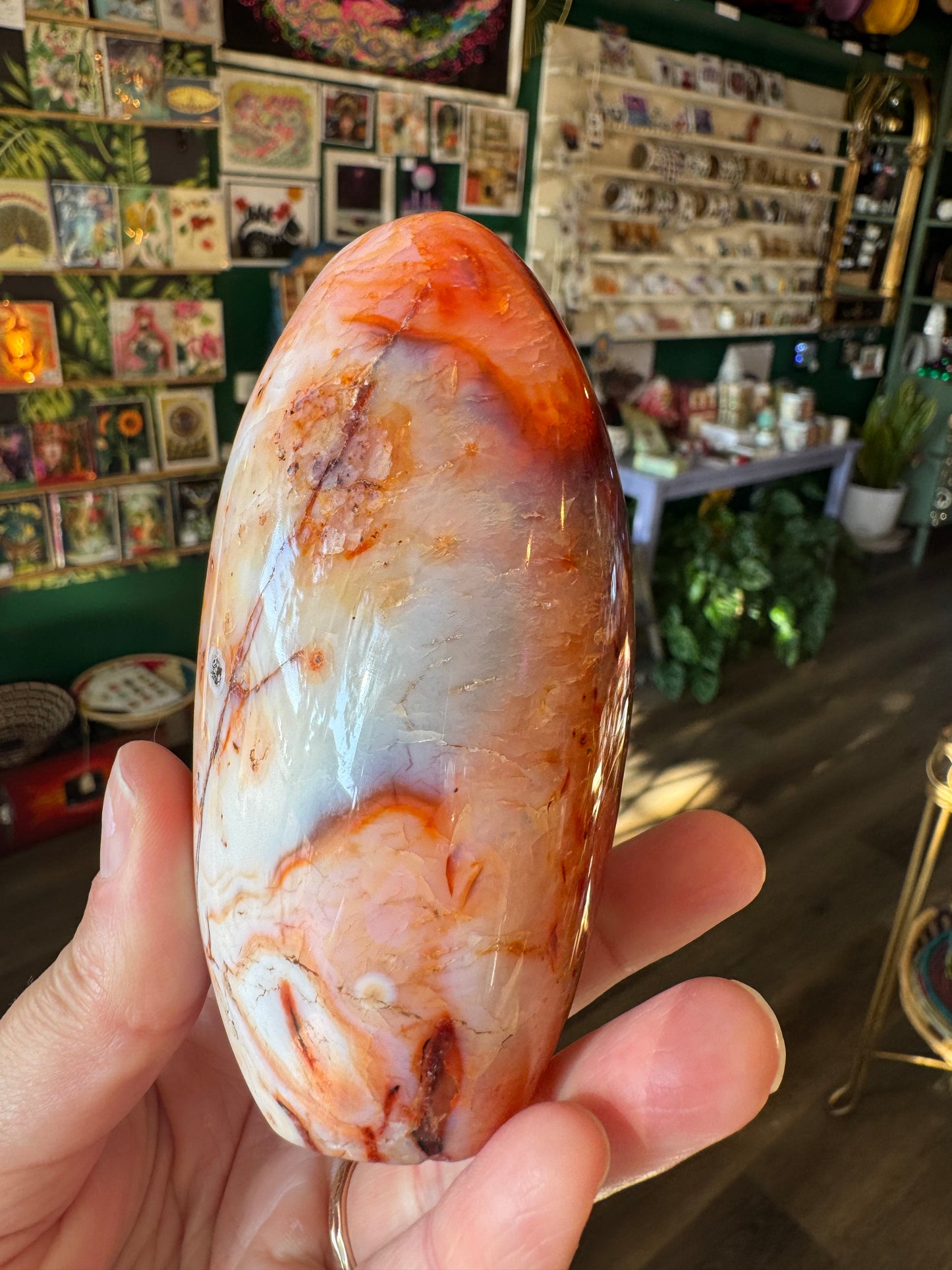Carnelian Freeform 1.18 lb Madagascar - Moon Room Shop and Wellness
