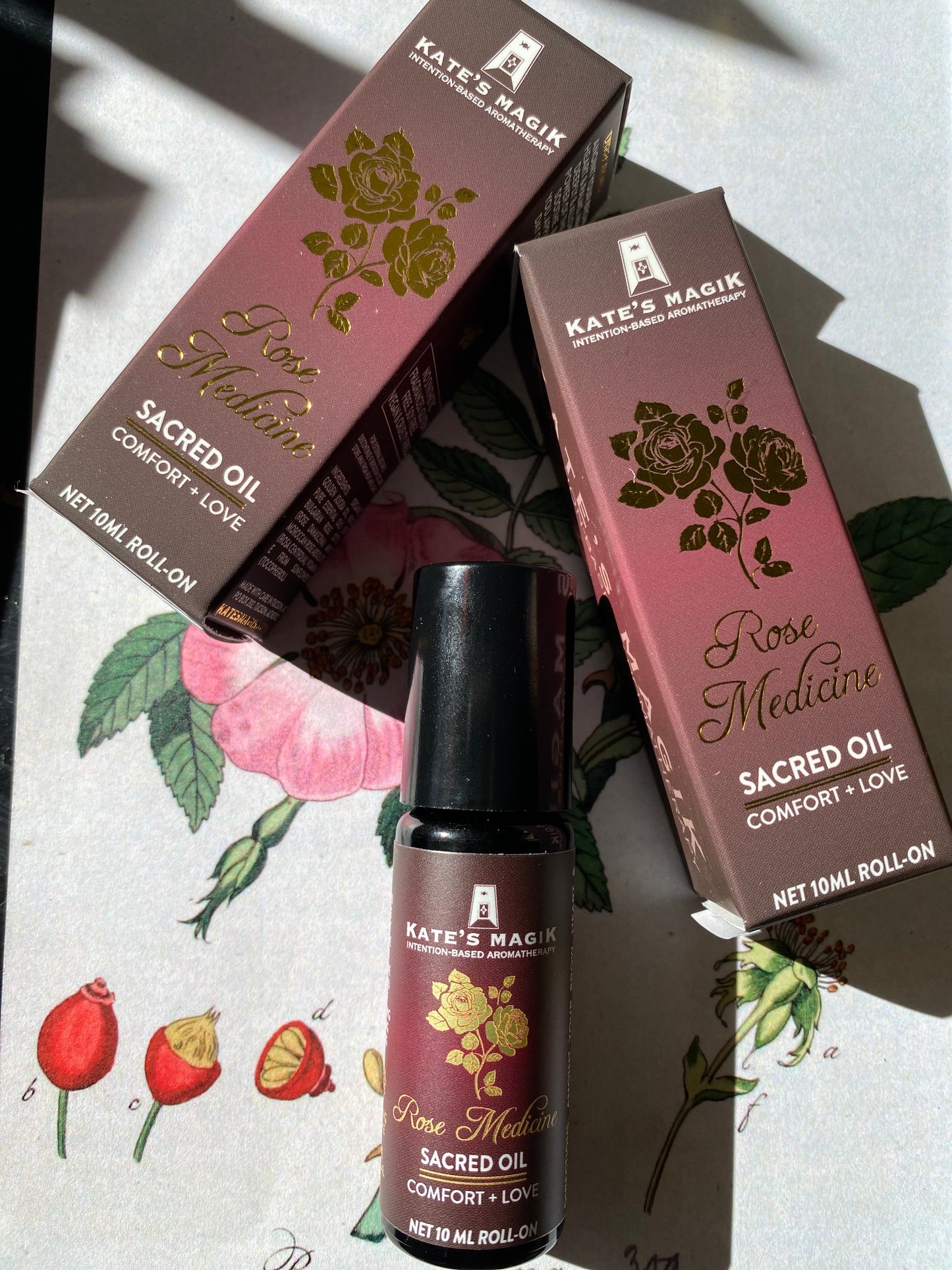 Rose Medicine Sacred Perfume Roll On - Moon Room Shop and Wellness