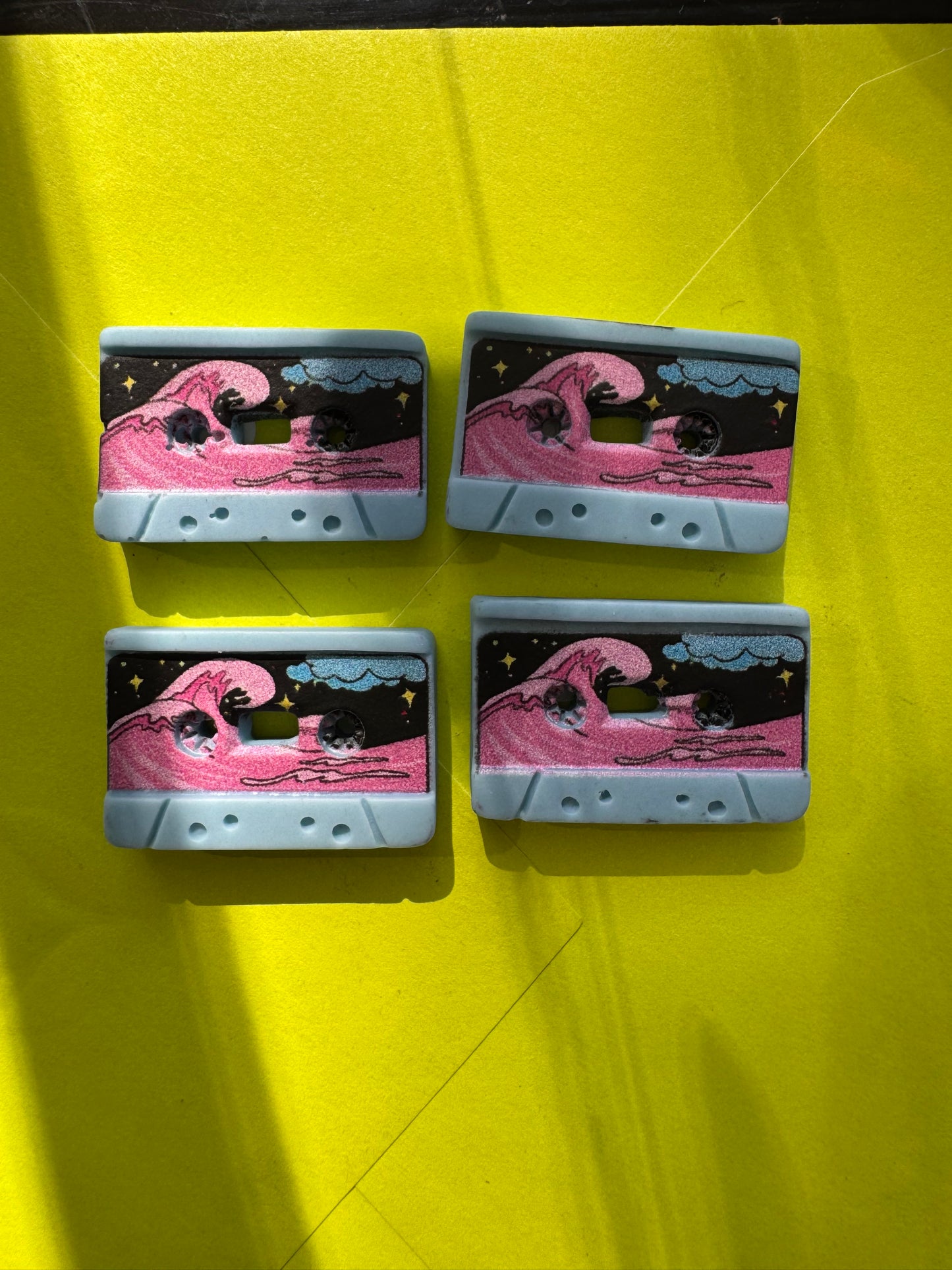 80's Cassette Tape Charm - Moon Room Shop and Wellness