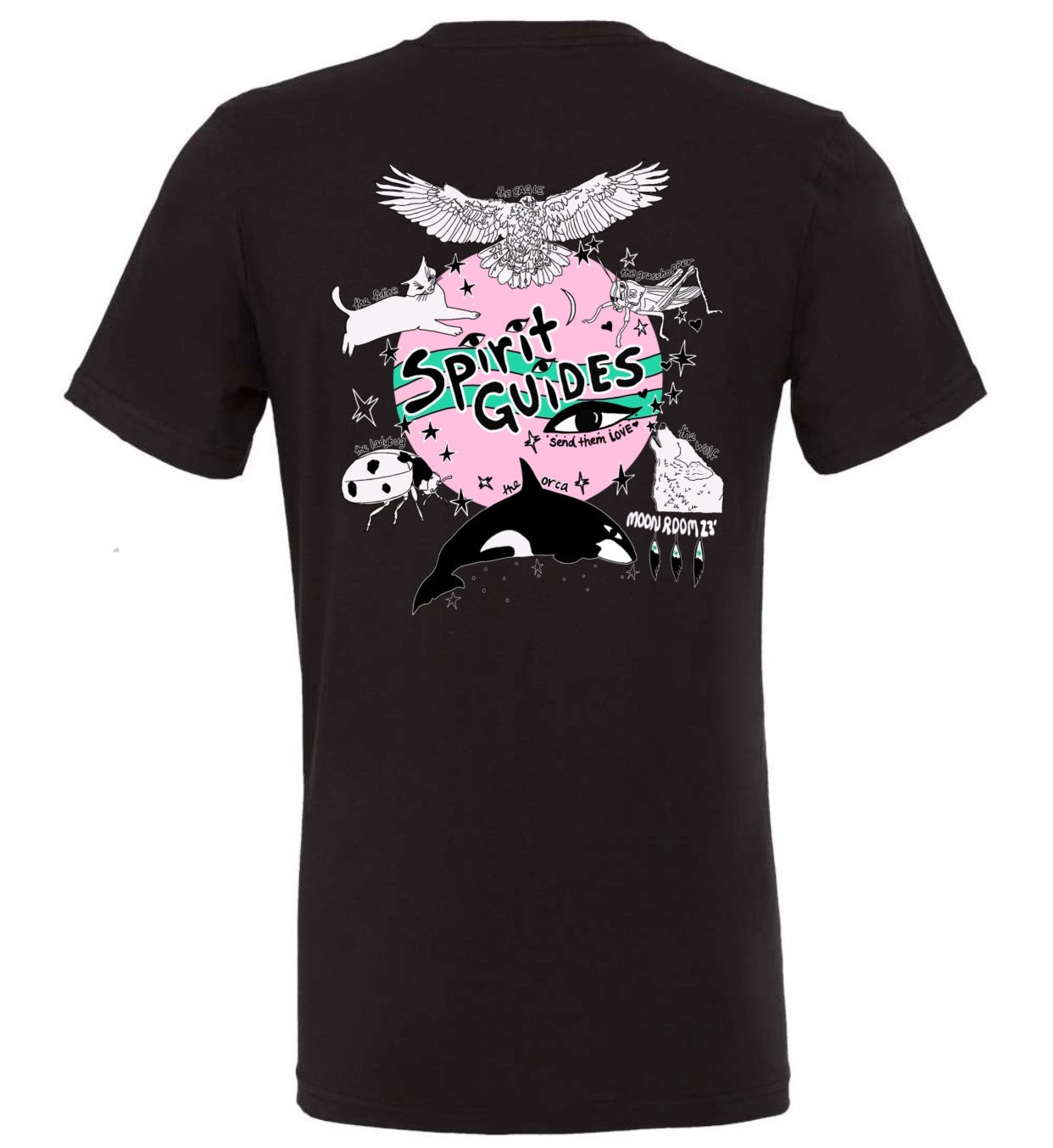 Spirit Guidessend them LOVE Tee by MOON ROOM Moon Room Shop and Wellness