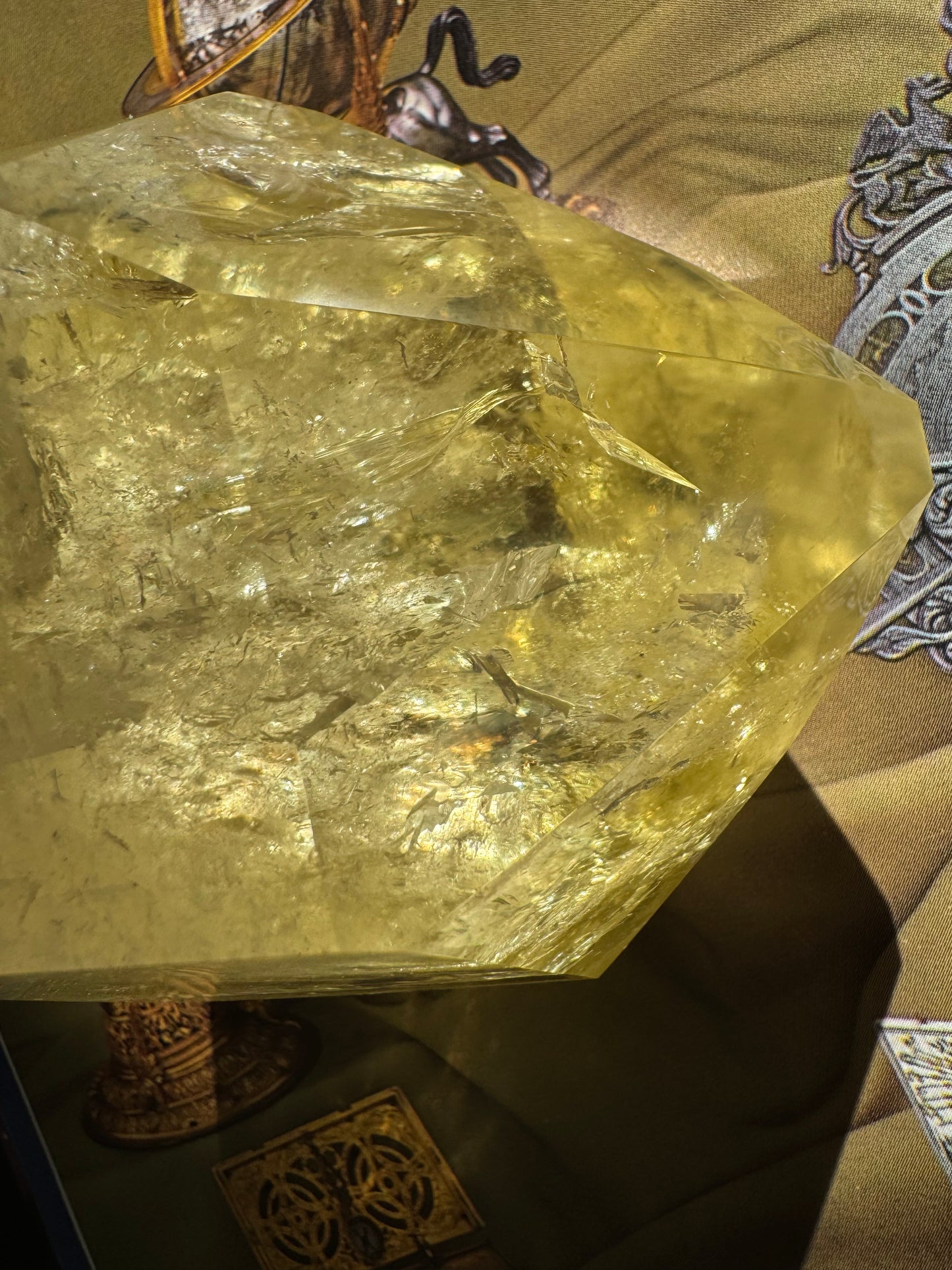 Lemon Quartz Tower 1.67 pound Brazil Gorgeous - Moon Room Shop and Wellness