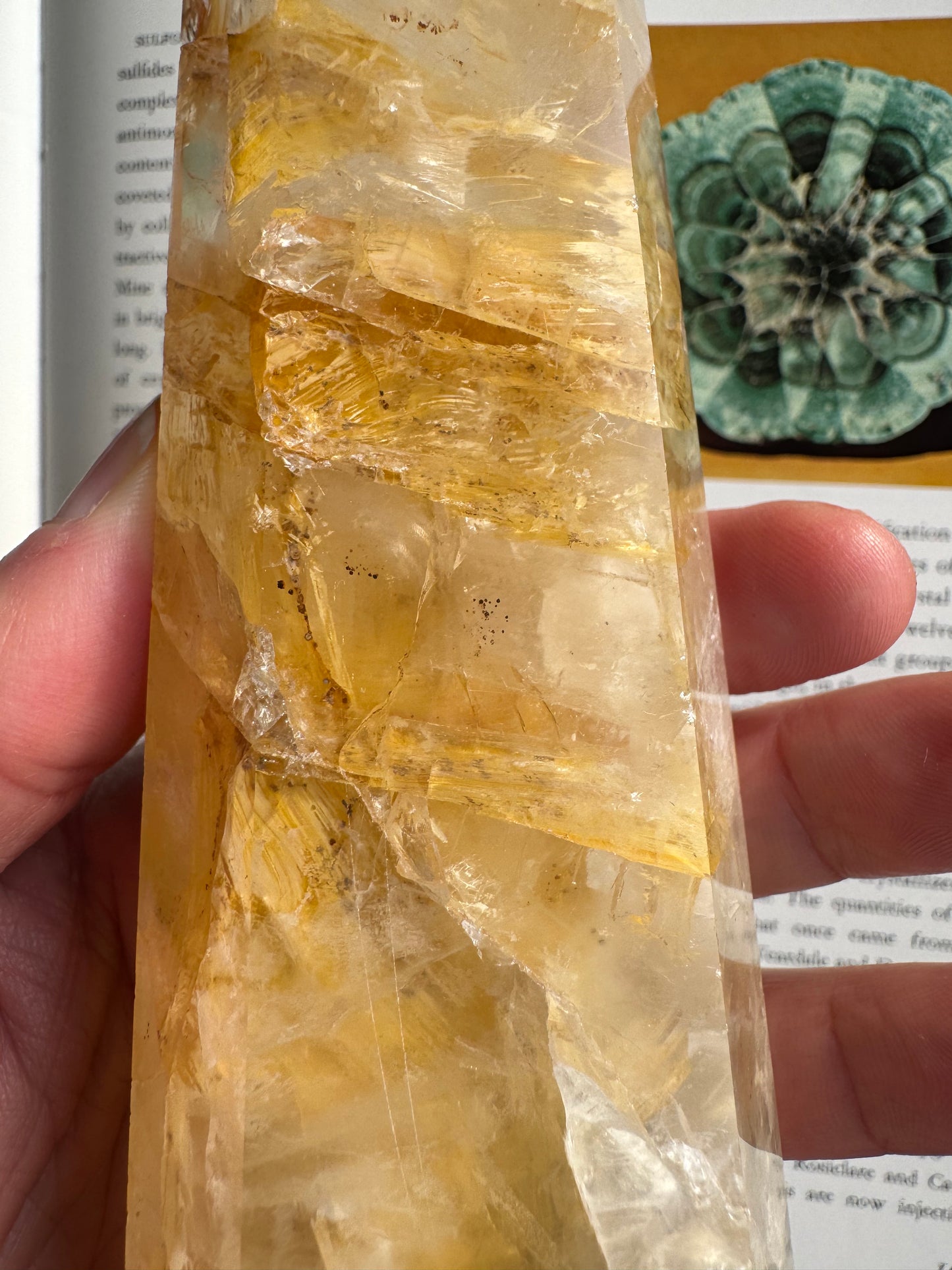 Golden Healer Quartz Tower 402 g Brazil - Divine Beauty - Moon Room Shop and Wellness