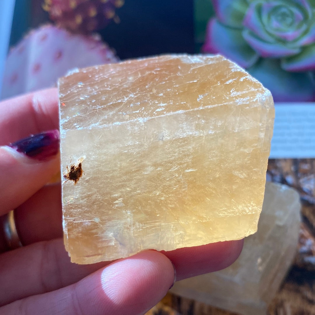 Honey Optical Calcite - Moon Room Shop and Wellness