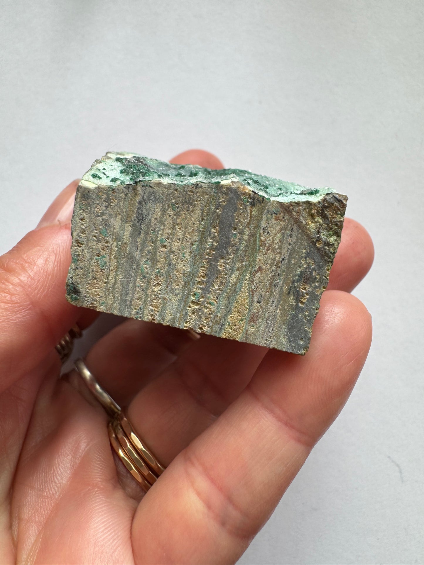 Druzy Chrysocolla Specimen 78 g Spectacular Beauty! - Moon Room Shop and Wellness