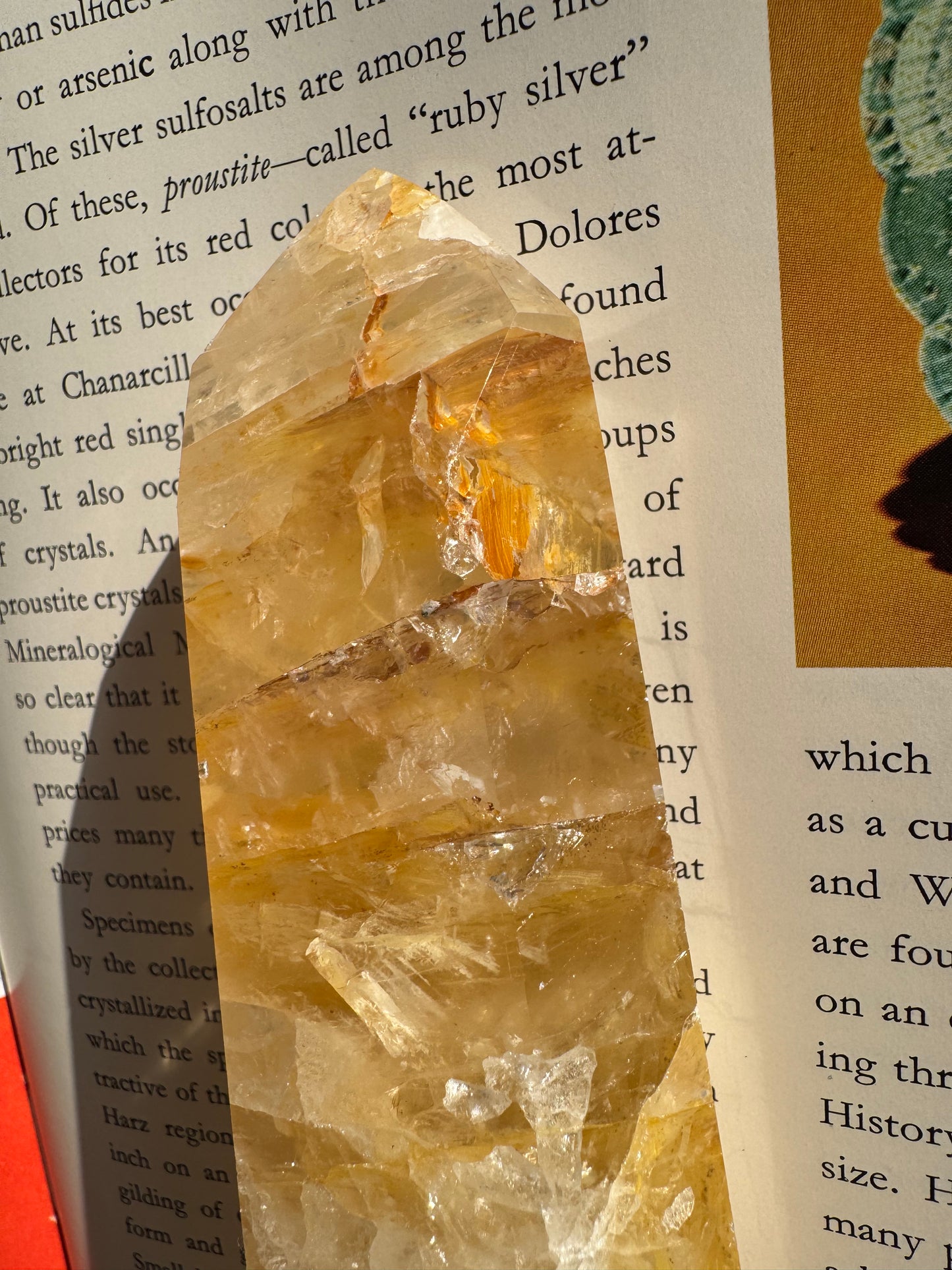 Golden Healer Quartz Tower 402 g Brazil - Divine Beauty - Moon Room Shop and Wellness