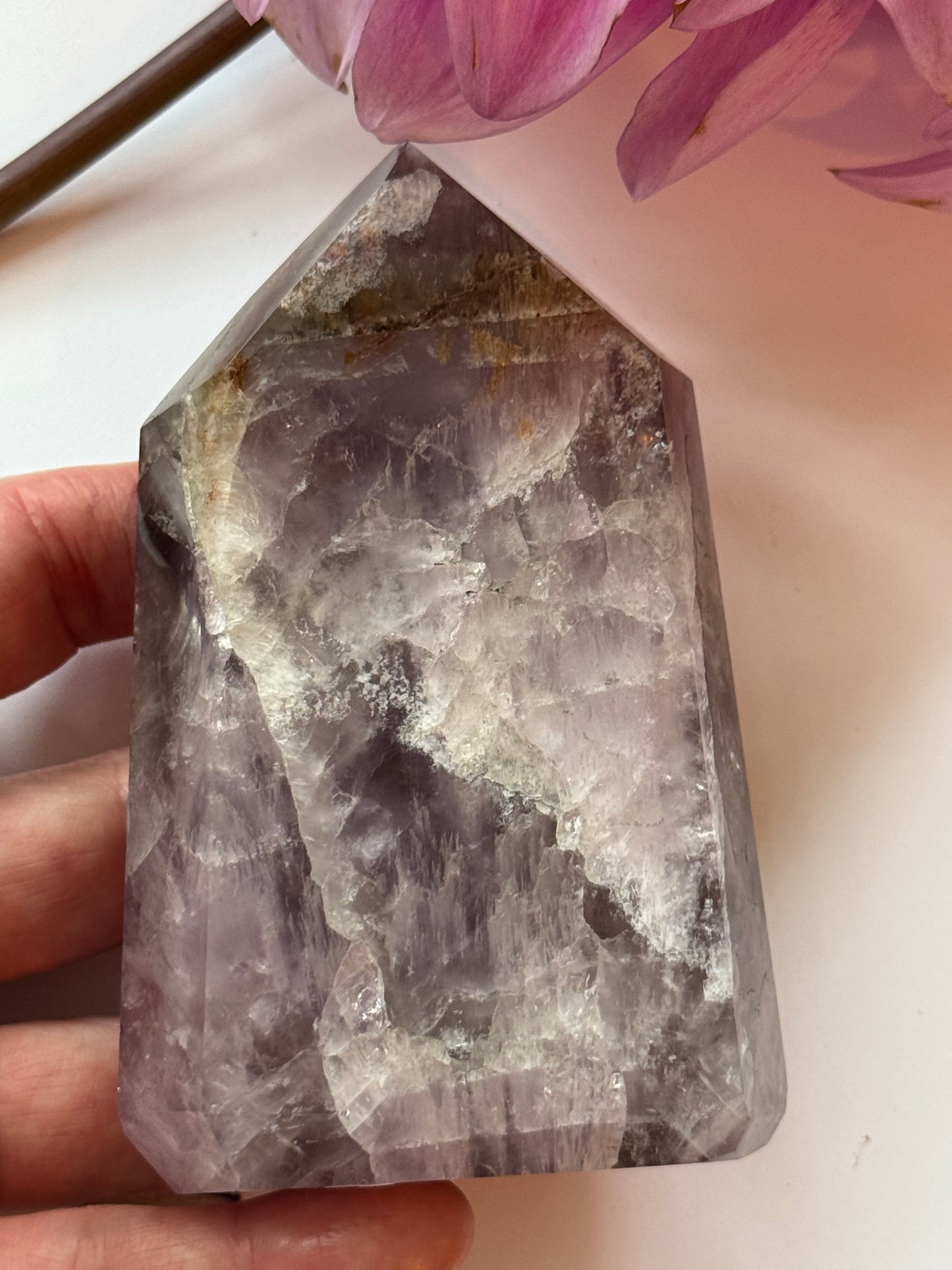 Super Seven/Melody Stone Gorgeous Tower 277 g- Brazil - Moon Room Shop and Wellness