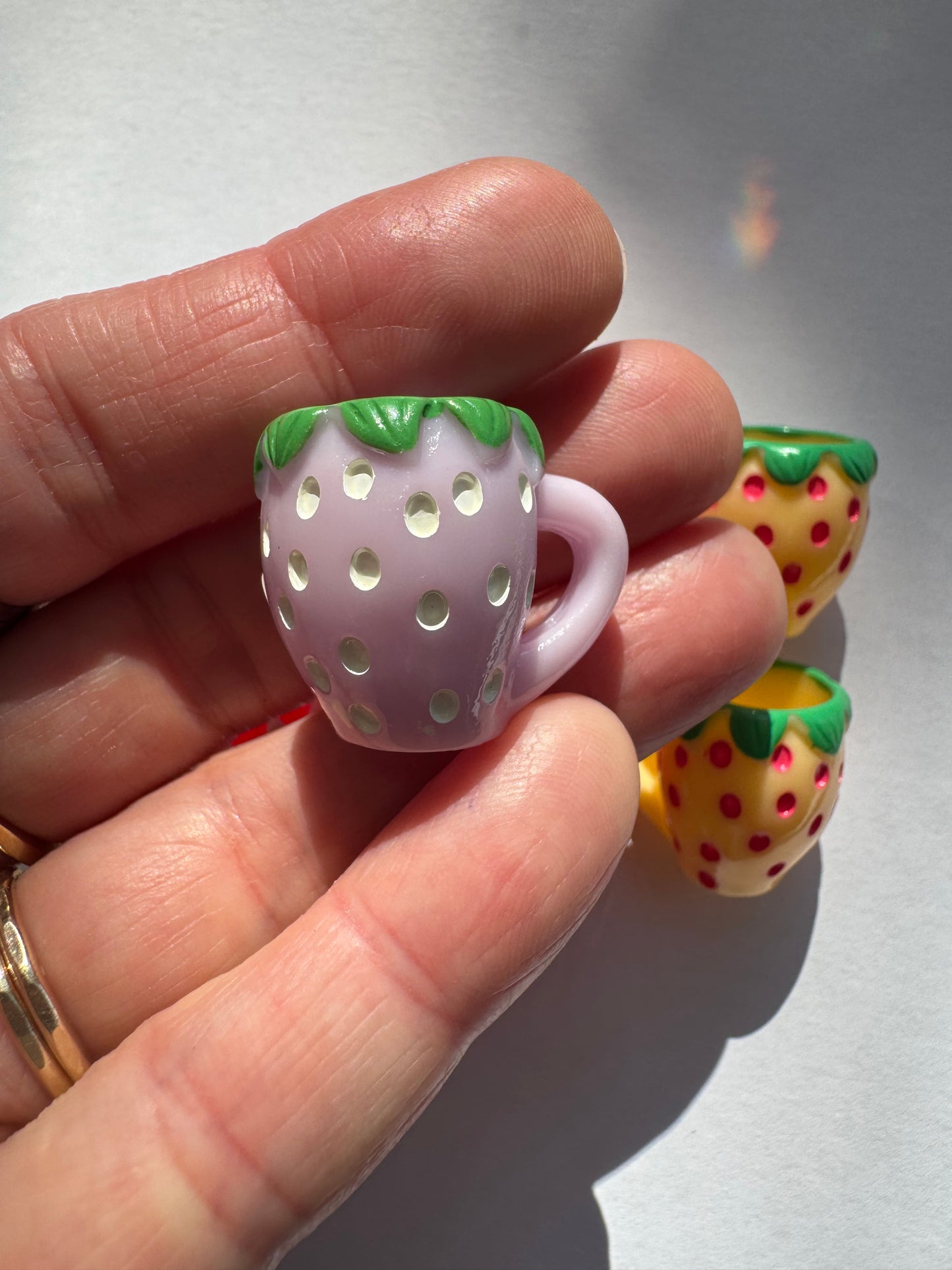Strawberry Cup Charm - Moon Room Shop and Wellness