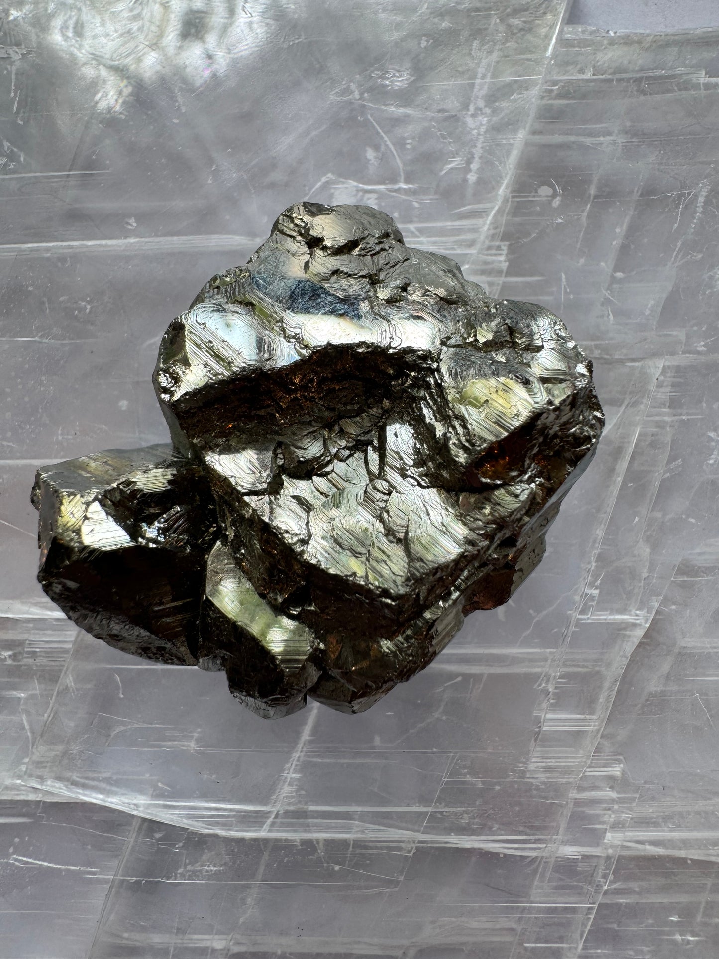 High Grade Peruvian Pyrite Cluster 98 g -Peru - Moon Room Shop and Wellness