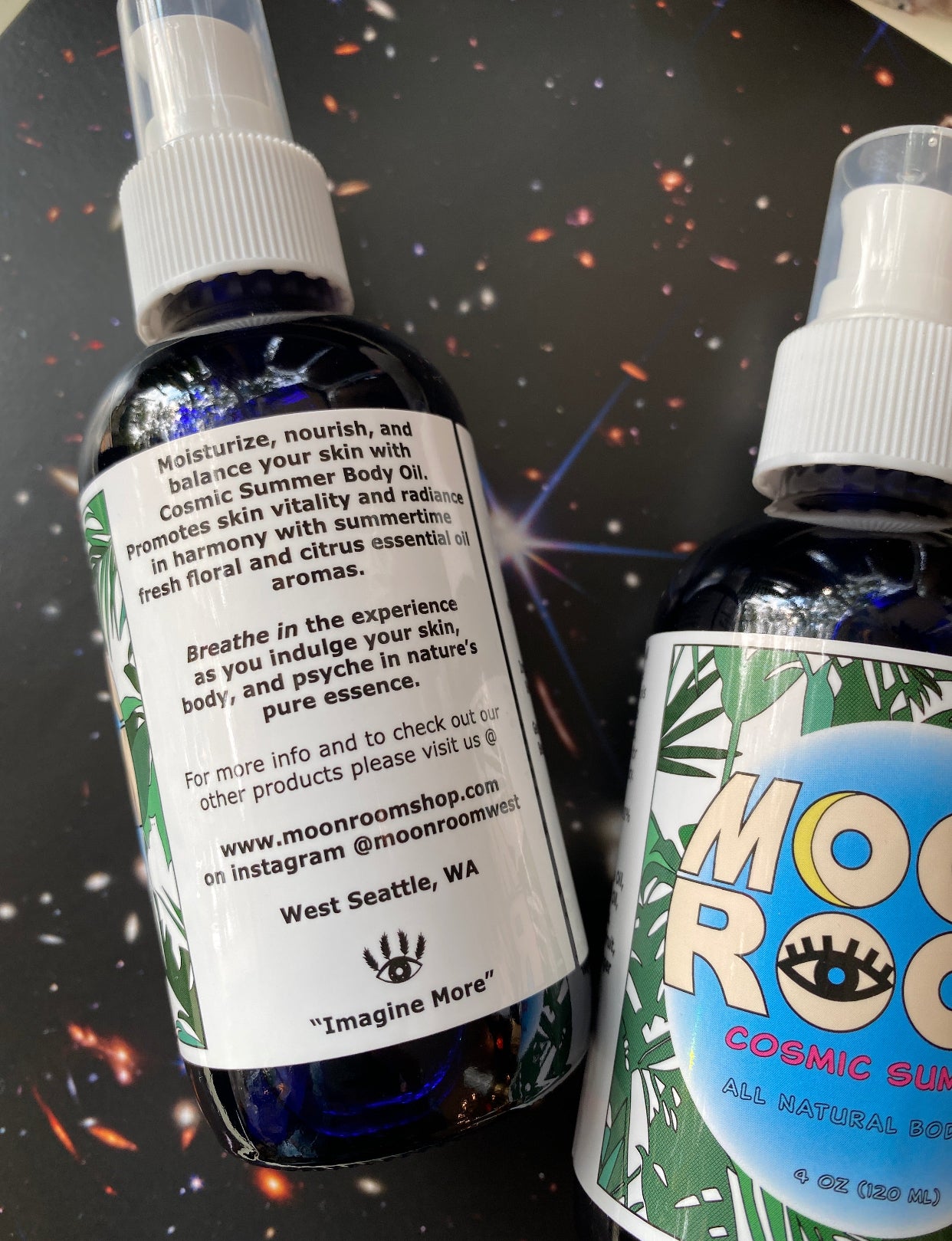 Moon Room Cosmic Summer Body Oil 4oz - Moon Room Shop and Wellness