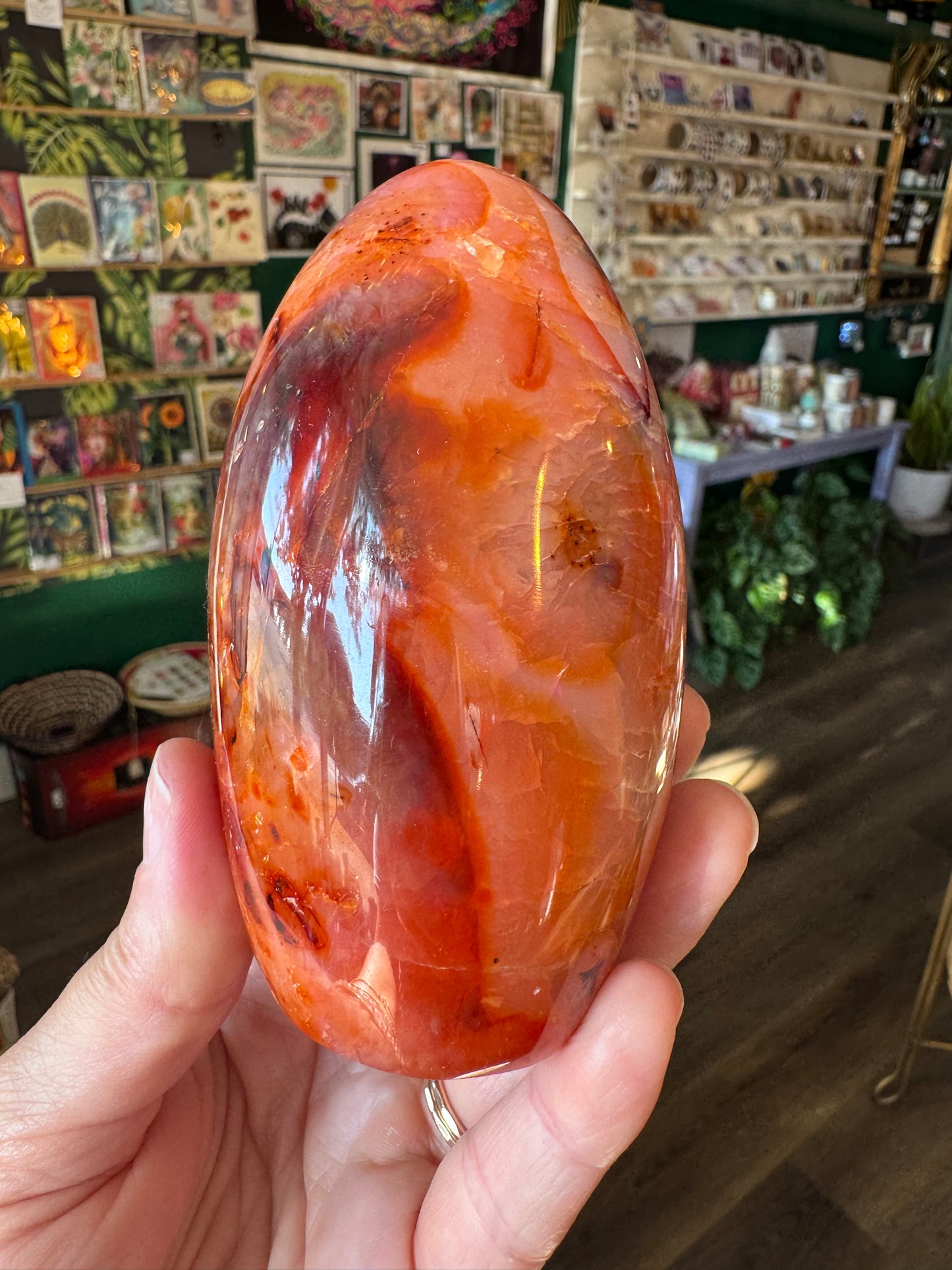 Carnelian Freeform 1.18 lb Madagascar - Moon Room Shop and Wellness