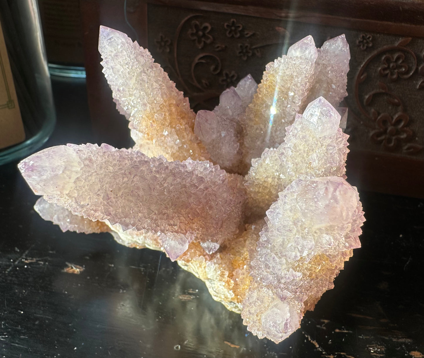 Spirit Quartz Cluster South Africa 2.07 lbs - Moon Room Shop and Wellness