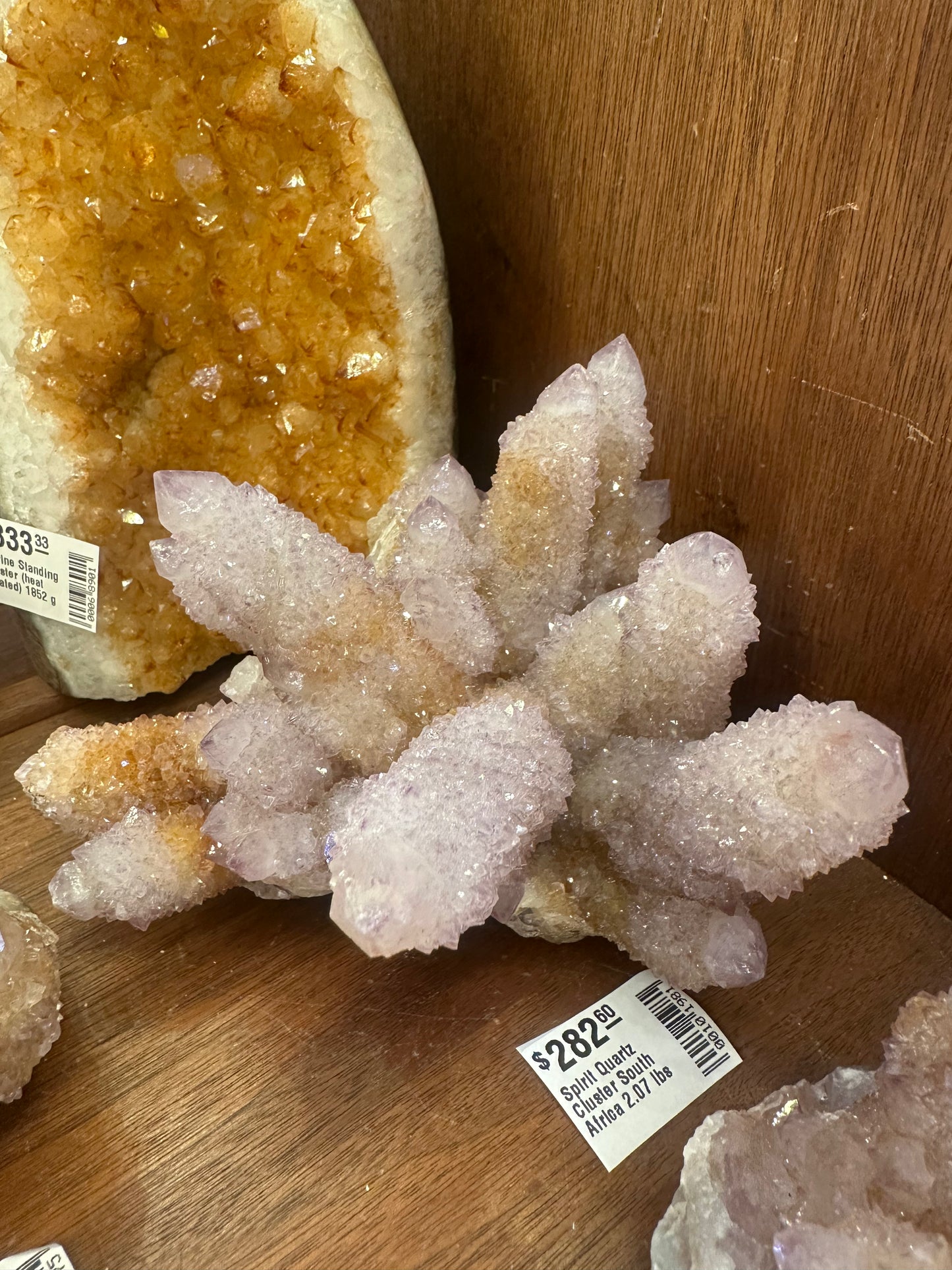 Spirit Quartz Cluster South Africa 2.07 lbs - Moon Room Shop and Wellness