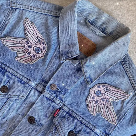 Angel Wing Set of 2 Patches - Moon Room Shop and Wellness