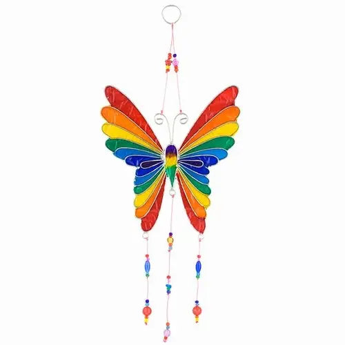 Rainbow Butterfly Suncatcher - Moon Room Shop and Wellness