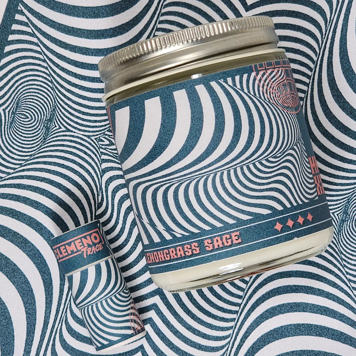 Lemongrass Sage Soy Candle 8 oz - Moon Room Shop and Wellness