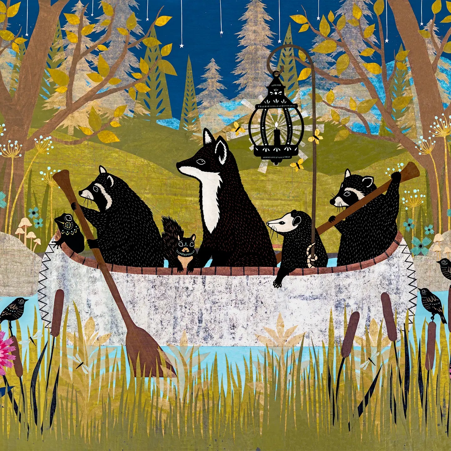 Where the Lantern Light Leads 8x10 Print - Moon Room Shop and Wellness