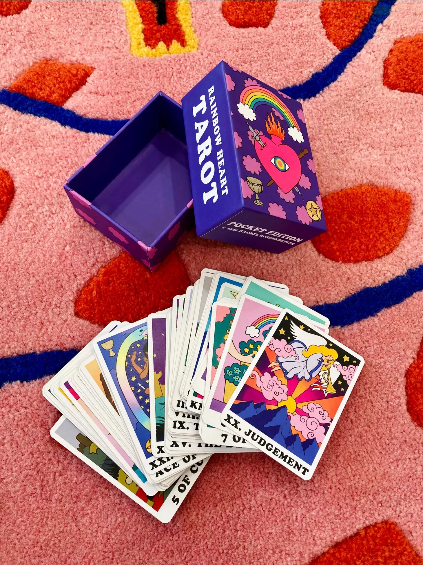 Rainbow Heart Tarot Pocket Edition – Room Shop and