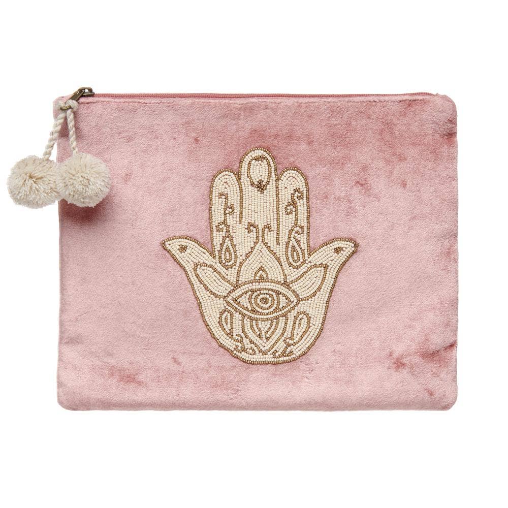 Sidney Byron- Hamsa Shakti Pouch - Moon Room Shop and Wellness