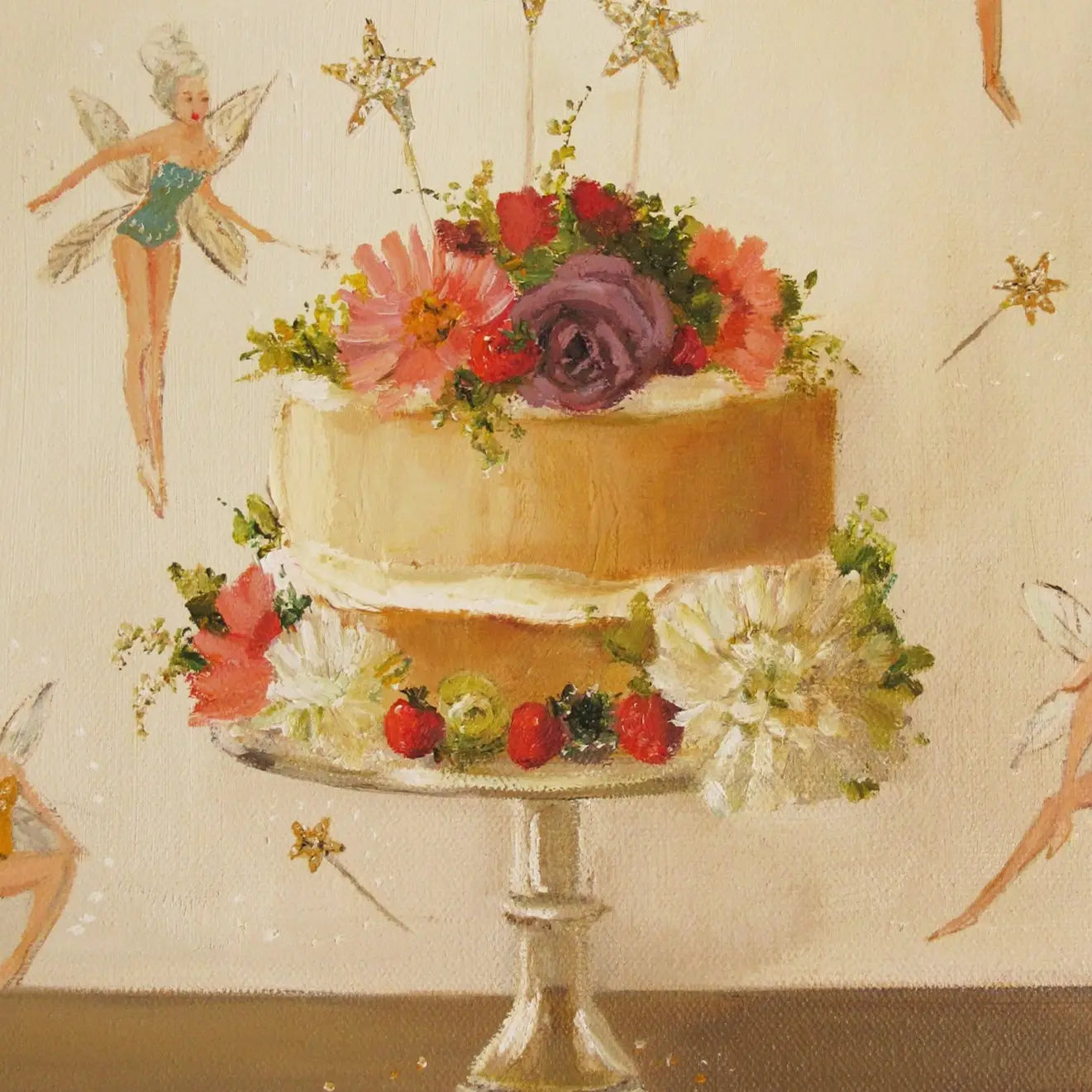 Fairy Cake Art Print- 8.5" X 11" - Moon Room Shop and Wellness