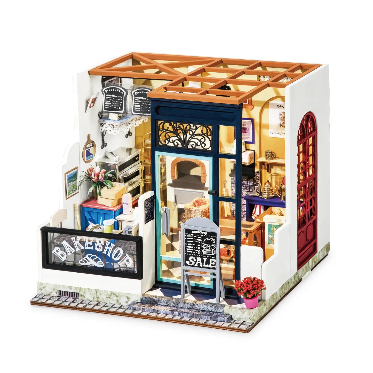 DIY Miniature House Kit- Bake Shop - Moon Room Shop and Wellness