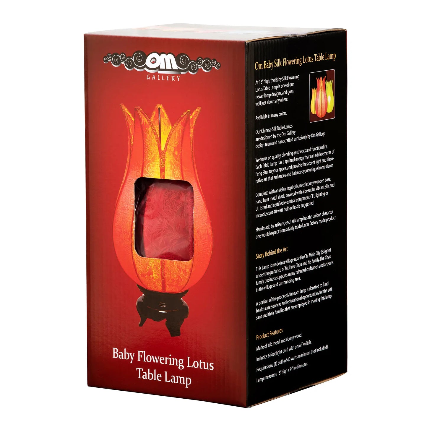Baby Flowering Lotus Lamp-Green - Moon Room Shop and Wellness
