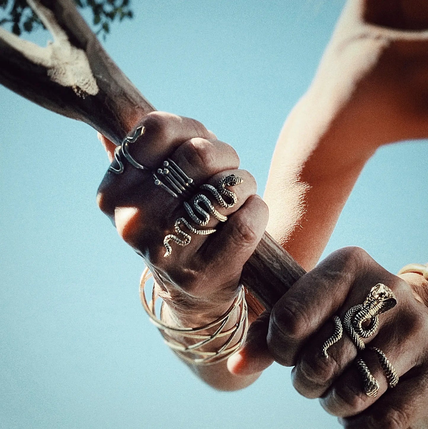 Cobra Ring- Adjustable- - Moon Room Shop and Wellness